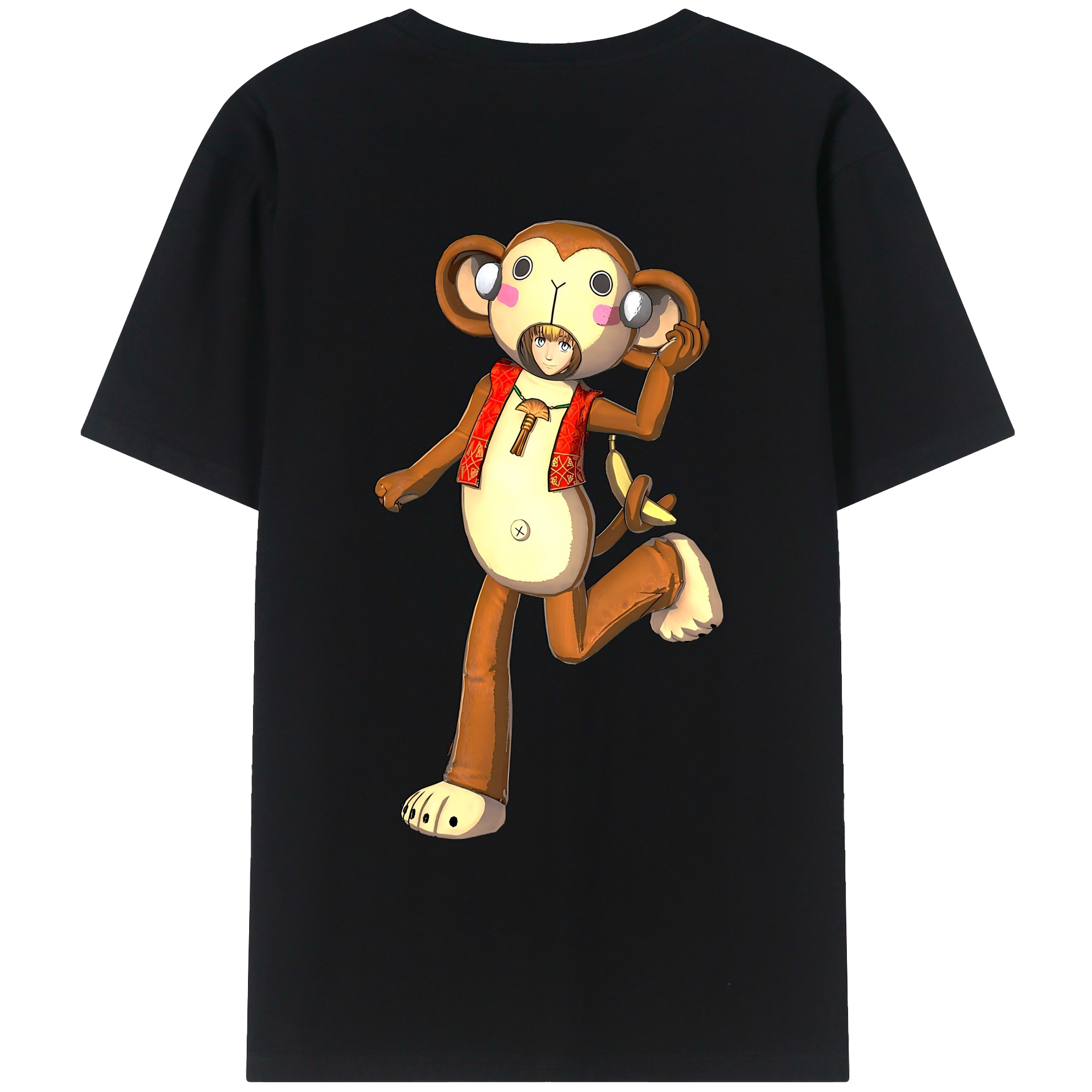（画像用） 進撃の巨人 アルミン·アルレルト Attack on Titan Armin Arlert レディース半袖Tシャツ(バックプリント)