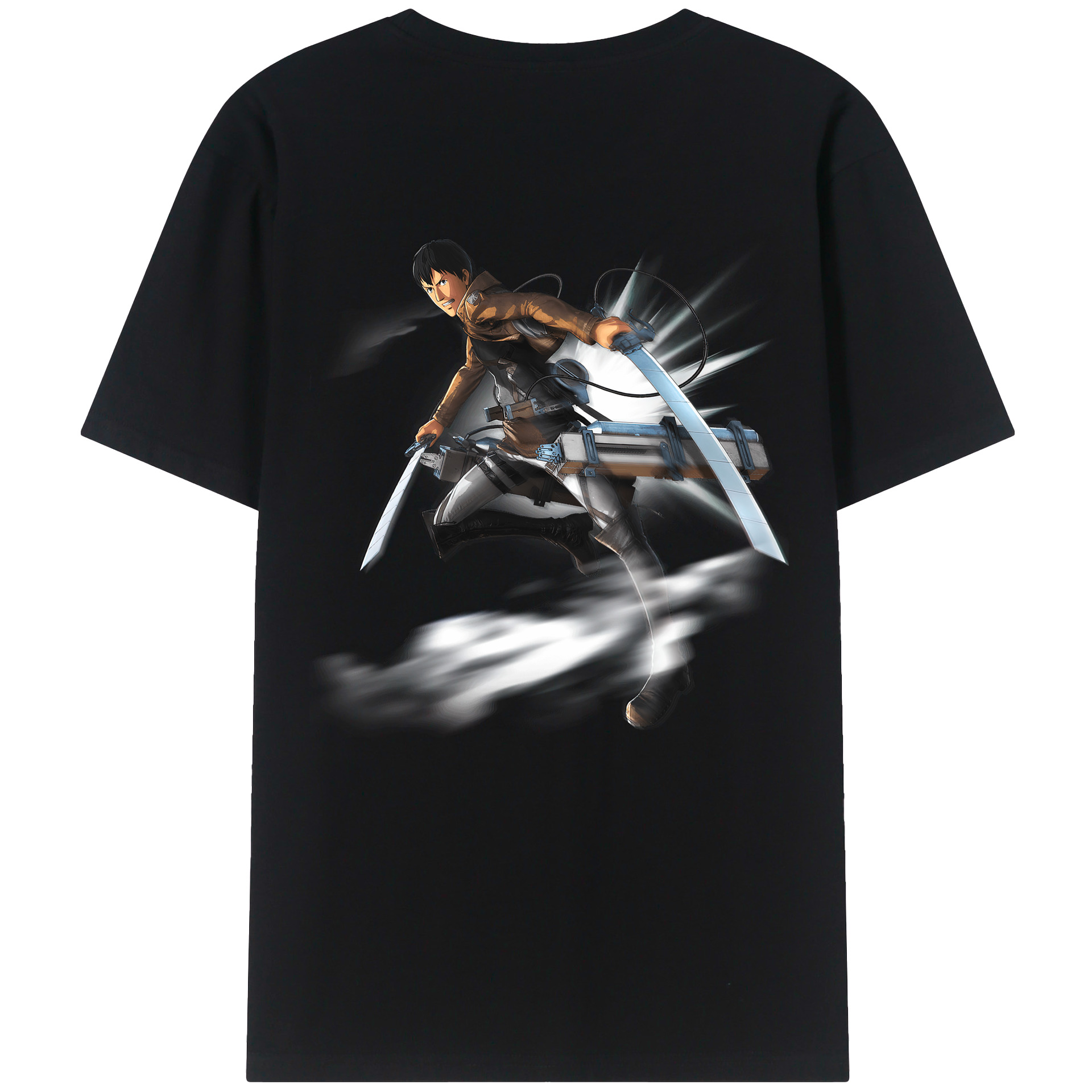 （画像用） 進撃の巨人 ベルトルト・フーバー Attack on Titan Bertholdt Hoover レディース半袖Tシャツ(バックプリント)
