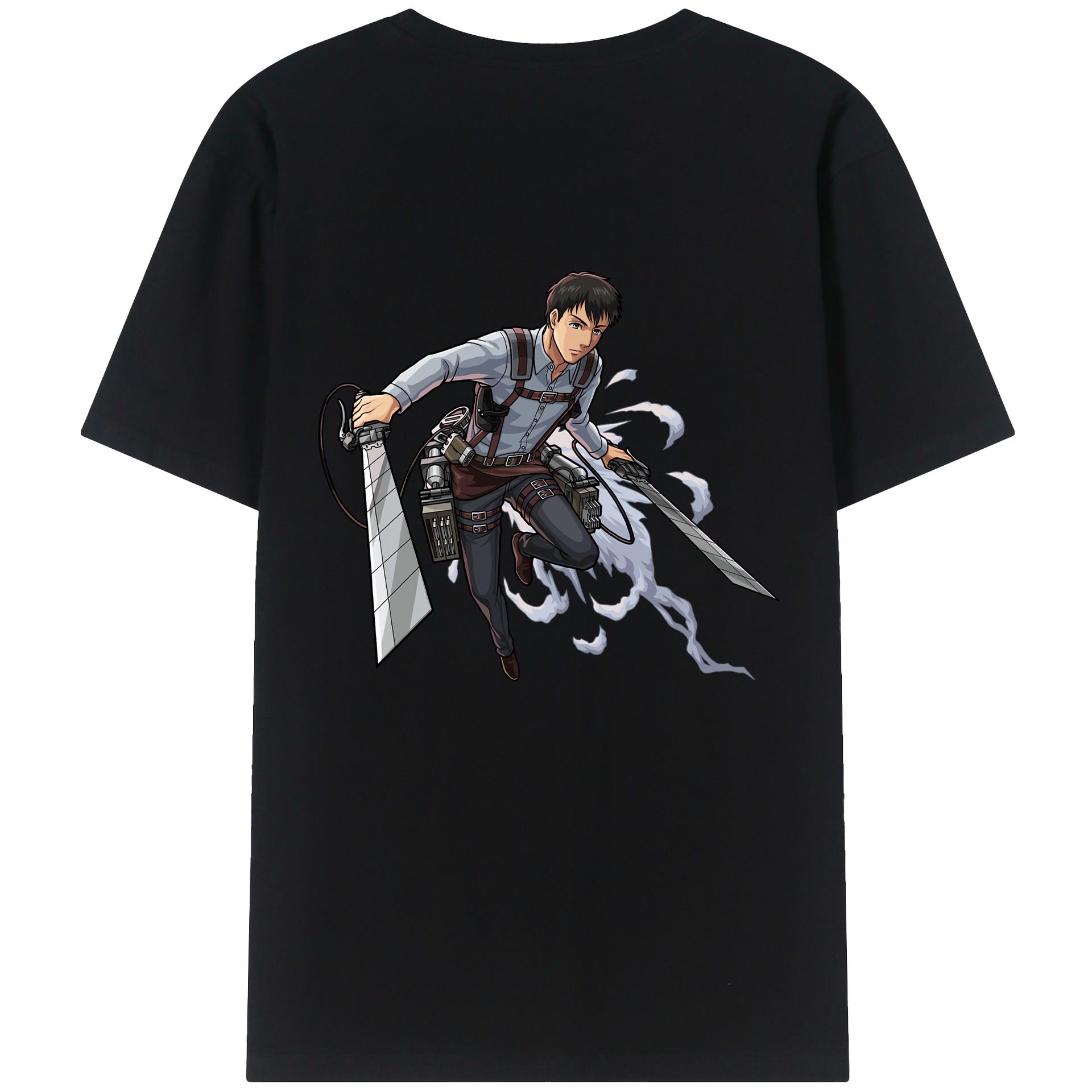 （画像用） 進撃の巨人 ベルトルト・フーバー Attack on Titan Bertholdt Hoover レディース半袖Tシャツ(バックプリント)