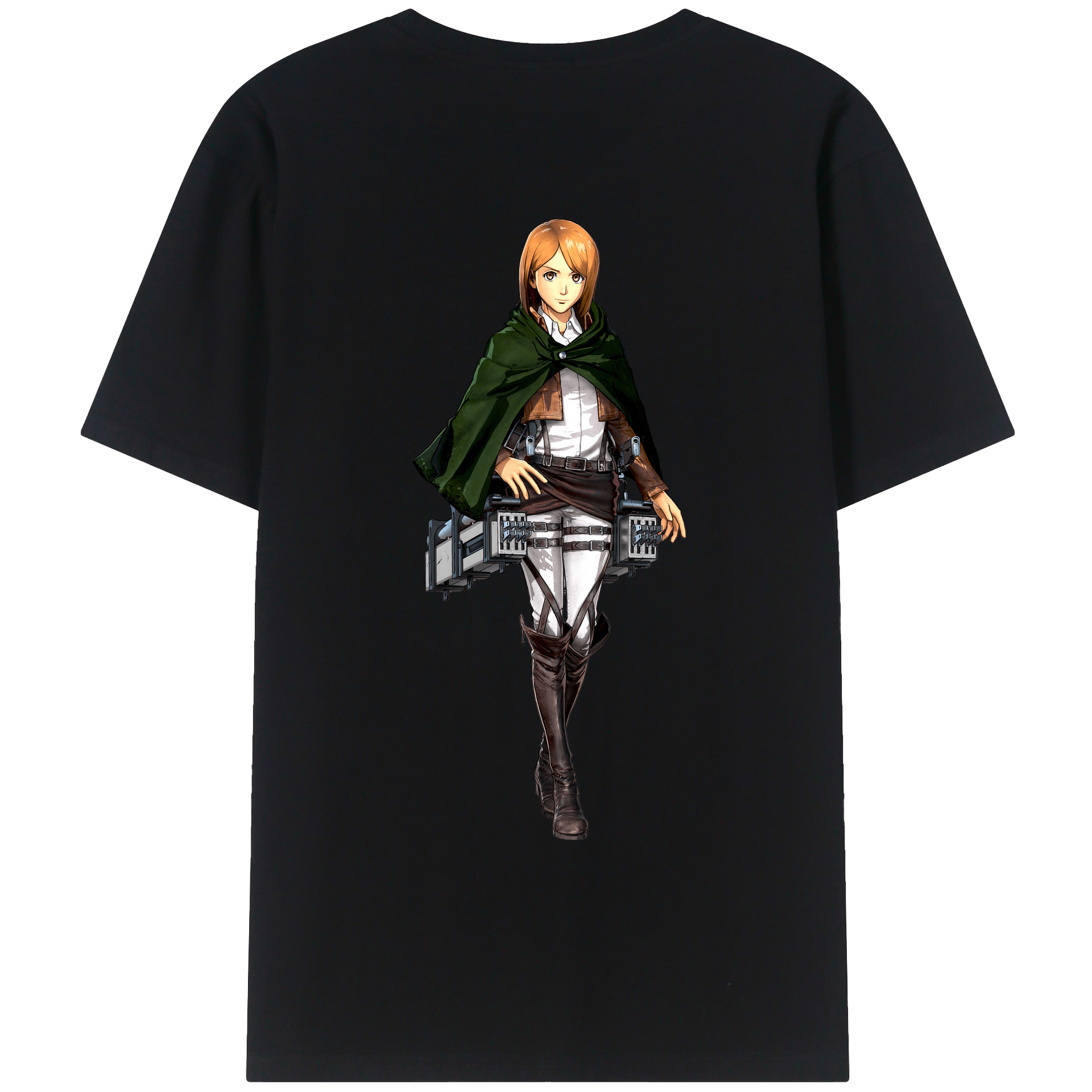 （画像用） 進撃の巨人 ペトラ·ラル Attack on Titan Petra Rall レディース半袖Tシャツ(バックプリント)