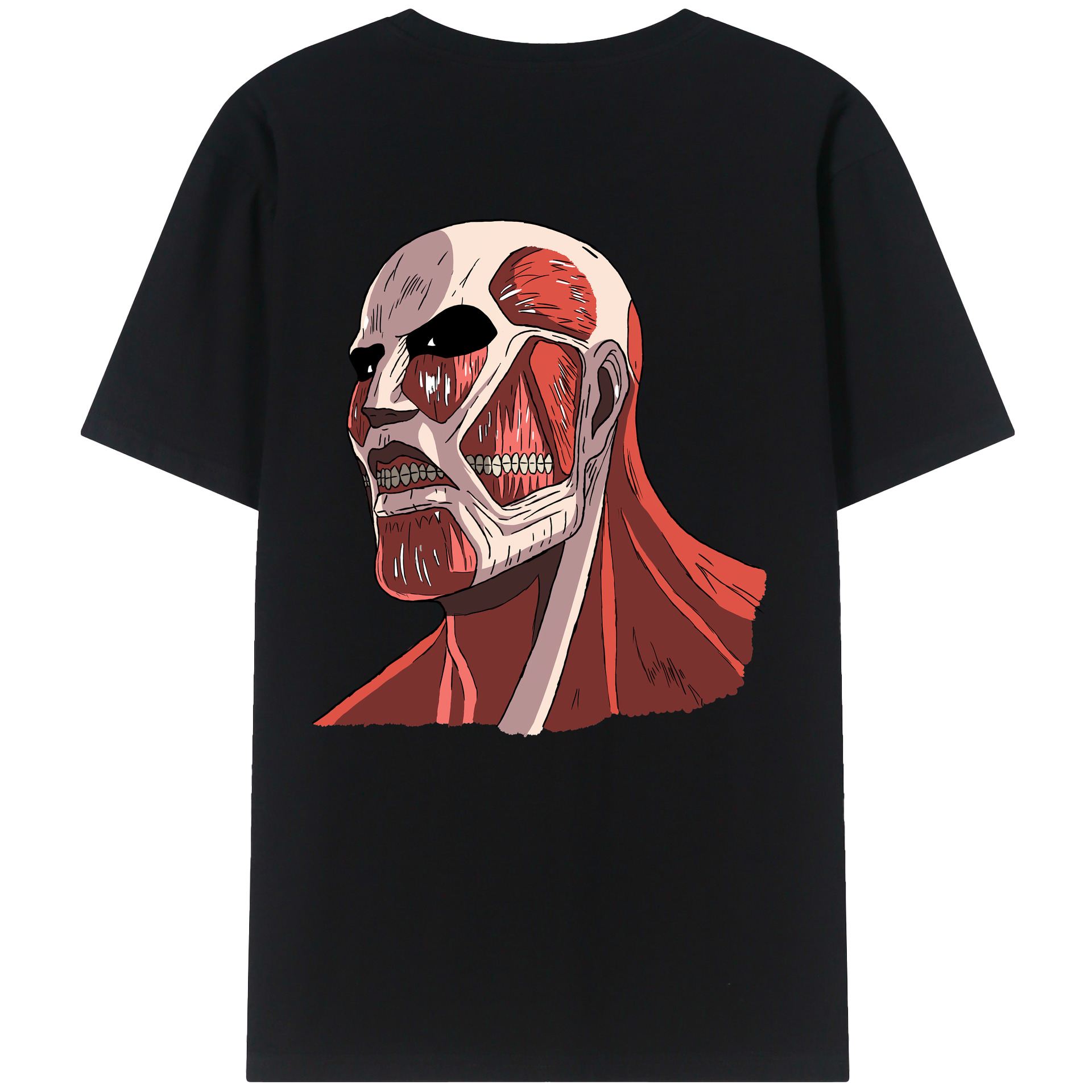 （画像用） 進撃の巨人 Attack on Titan レディース半袖Tシャツ(バックプリント)