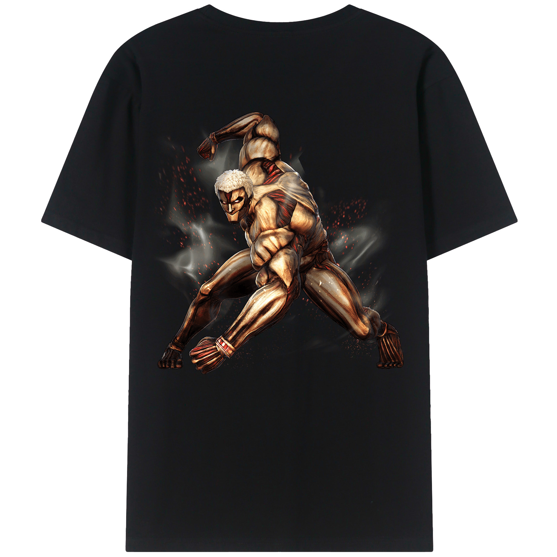 （画像用） 進撃の巨人 Attack on Titan レディース半袖Tシャツ(バックプリント)