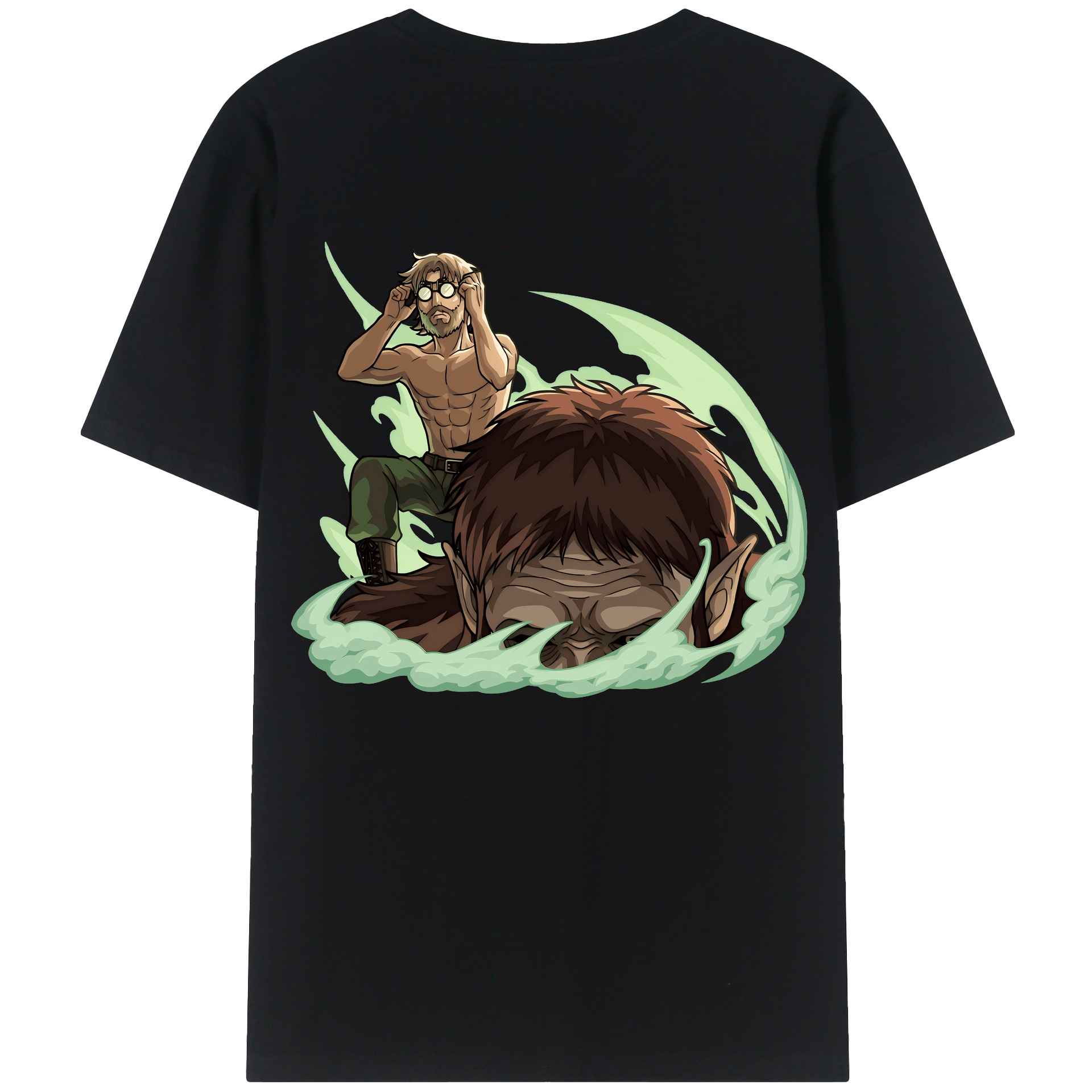 （画像用） 進撃の巨人 Attack on Titan レディース半袖Tシャツ(バックプリント)
