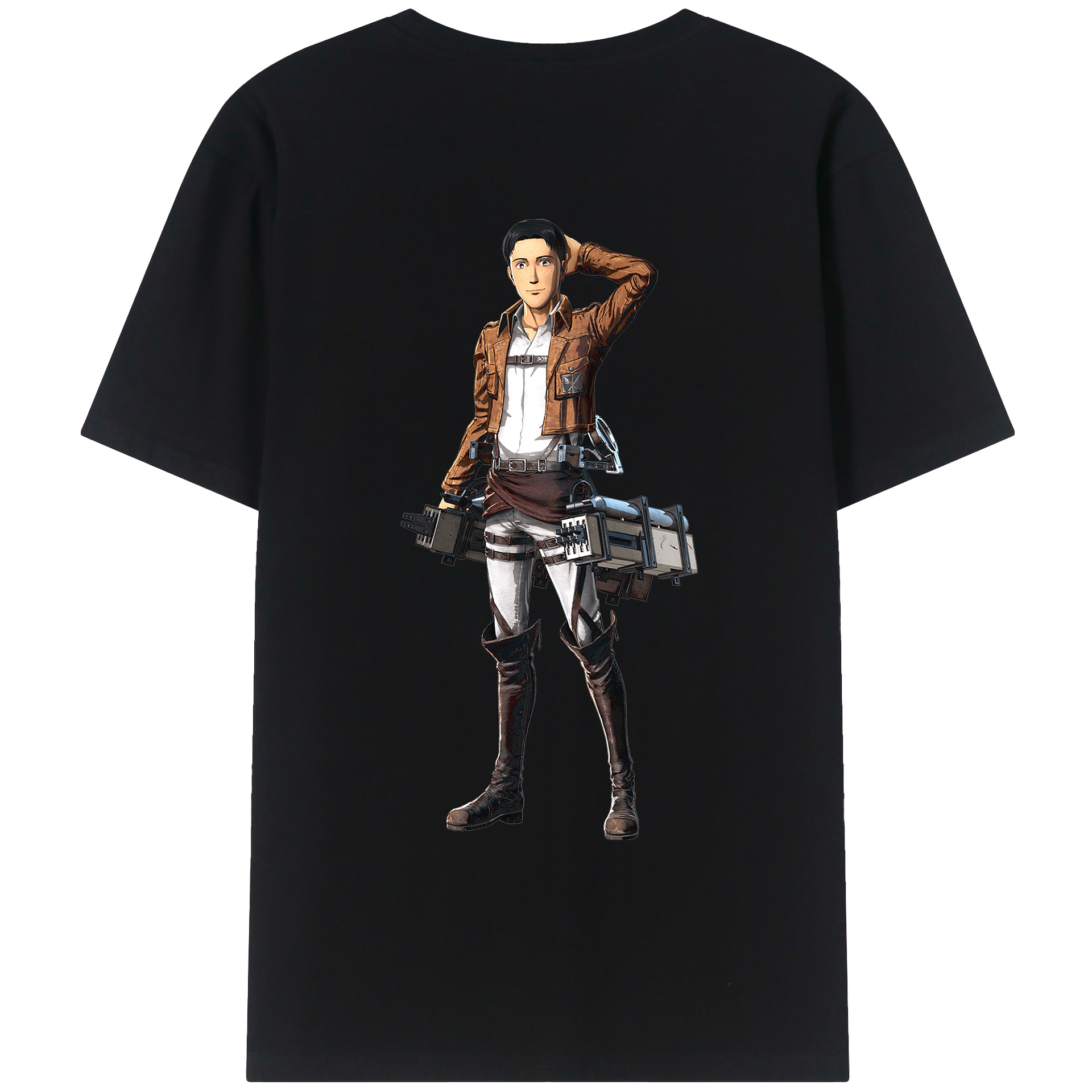 （画像用） 進撃の巨人 Attack on Titan レディース半袖Tシャツ(バックプリント)