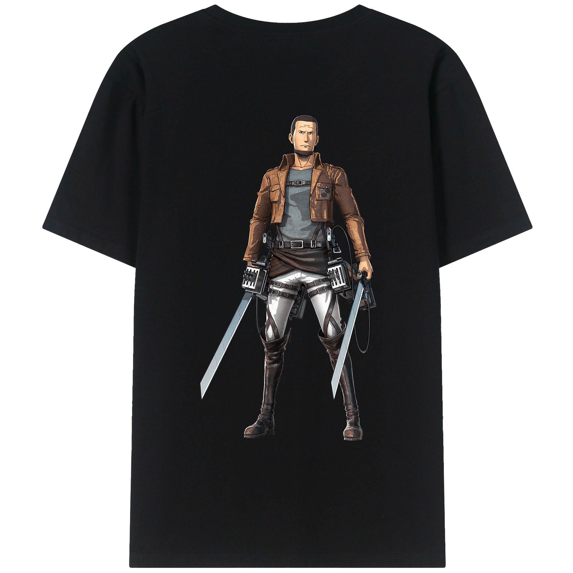 （画像用） 進撃の巨人 Attack on Titan レディース半袖Tシャツ(バックプリント)