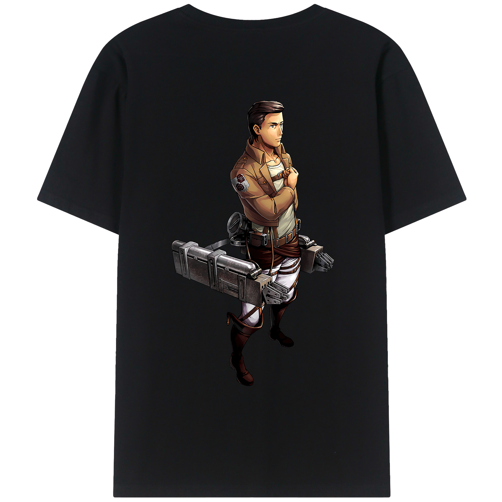 （画像用） 進撃の巨人 Attack on Titan レディース半袖Tシャツ(バックプリント)