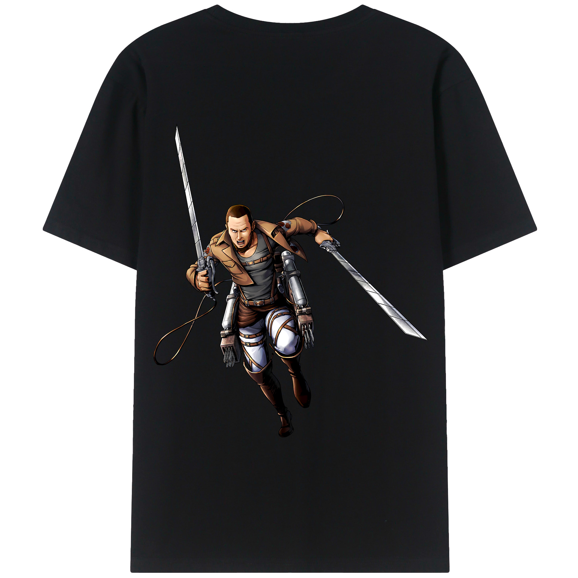 （画像用） 進撃の巨人 Attack on Titan レディース半袖Tシャツ(バックプリント)