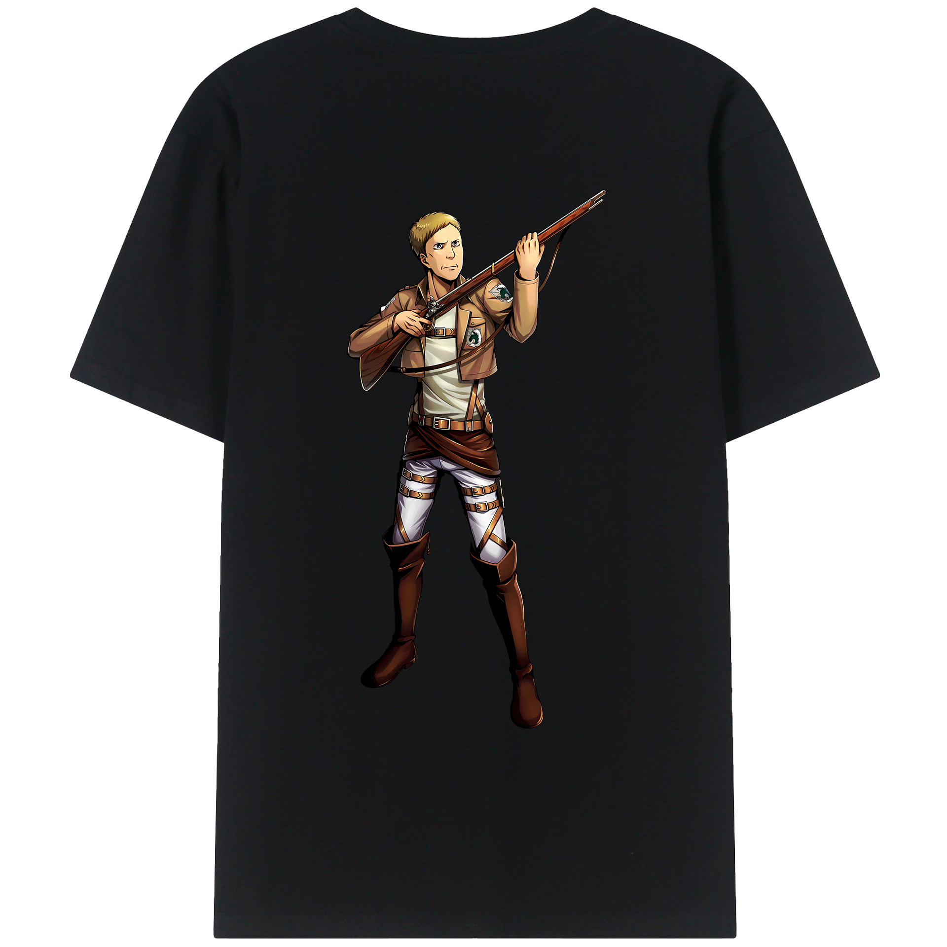（画像用） 進撃の巨人 Attack on Titan レディース半袖Tシャツ(バックプリント)