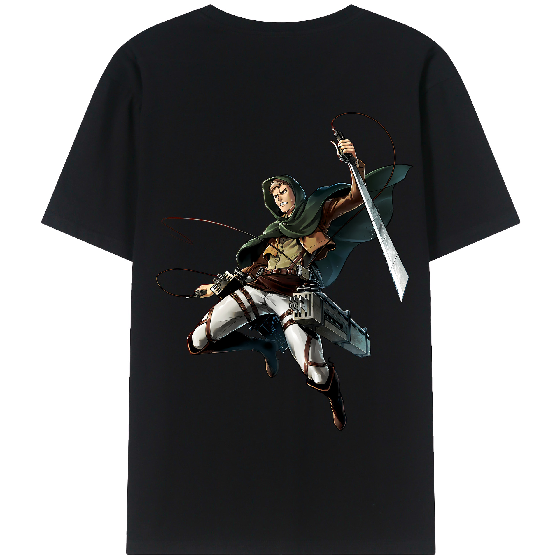 （画像用） 進撃の巨人 Attack on Titan レディース半袖Tシャツ(バックプリント)