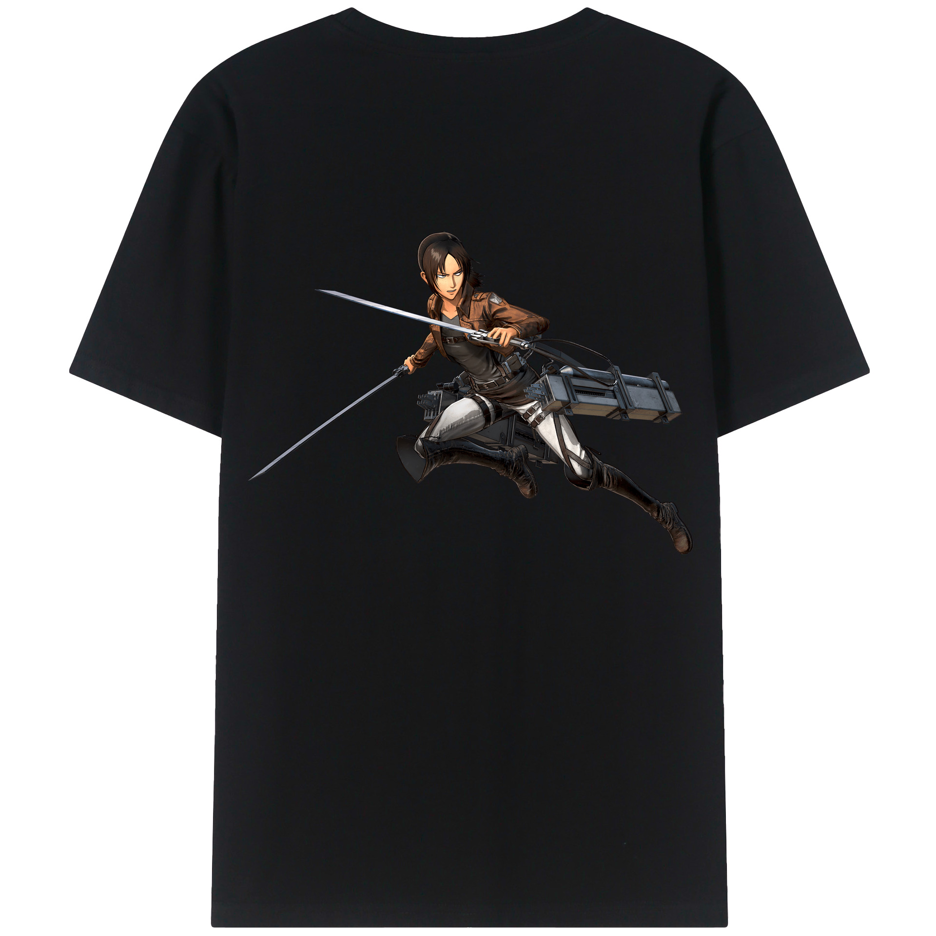 （画像用） 進撃の巨人 Attack on Titan レディース半袖Tシャツ(バックプリント)