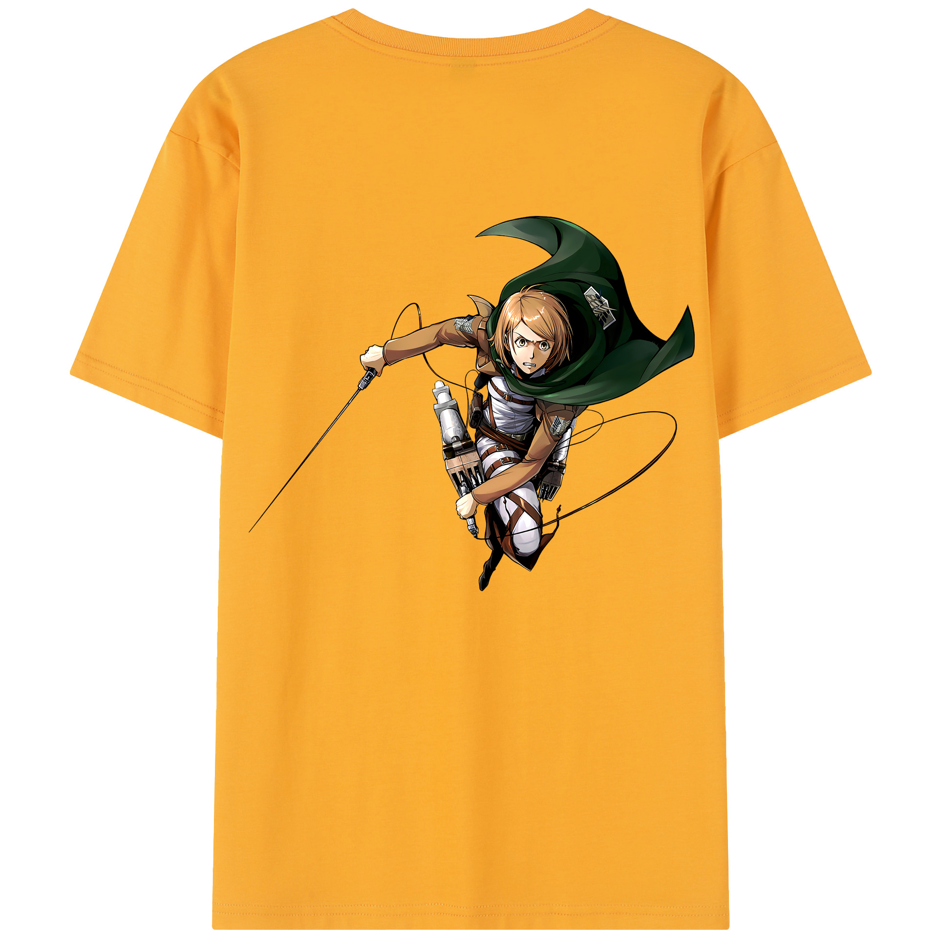 （画像用） 進撃の巨人 ペトラ·ラル Attack on Titan Petra Rall レディース半袖Tシャツ(バックプリント)