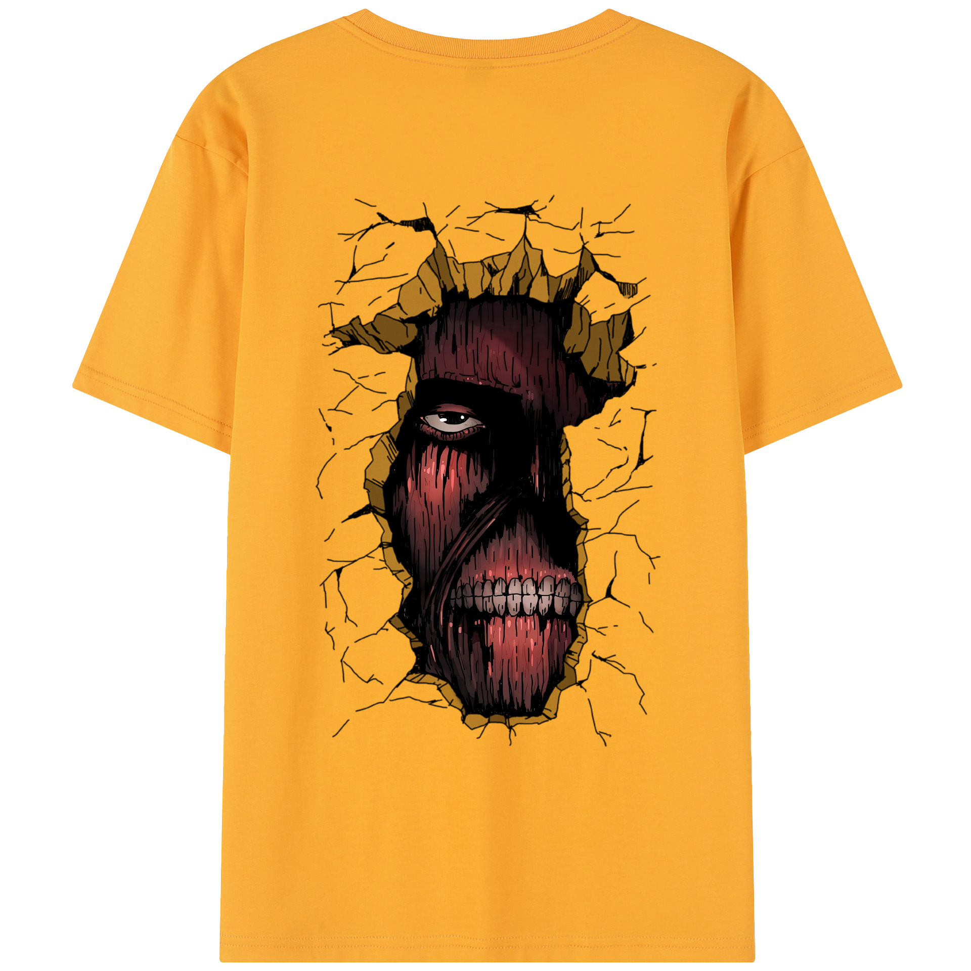 （画像用） 進撃の巨人 Attack on Titan レディース半袖Tシャツ(バックプリント)
