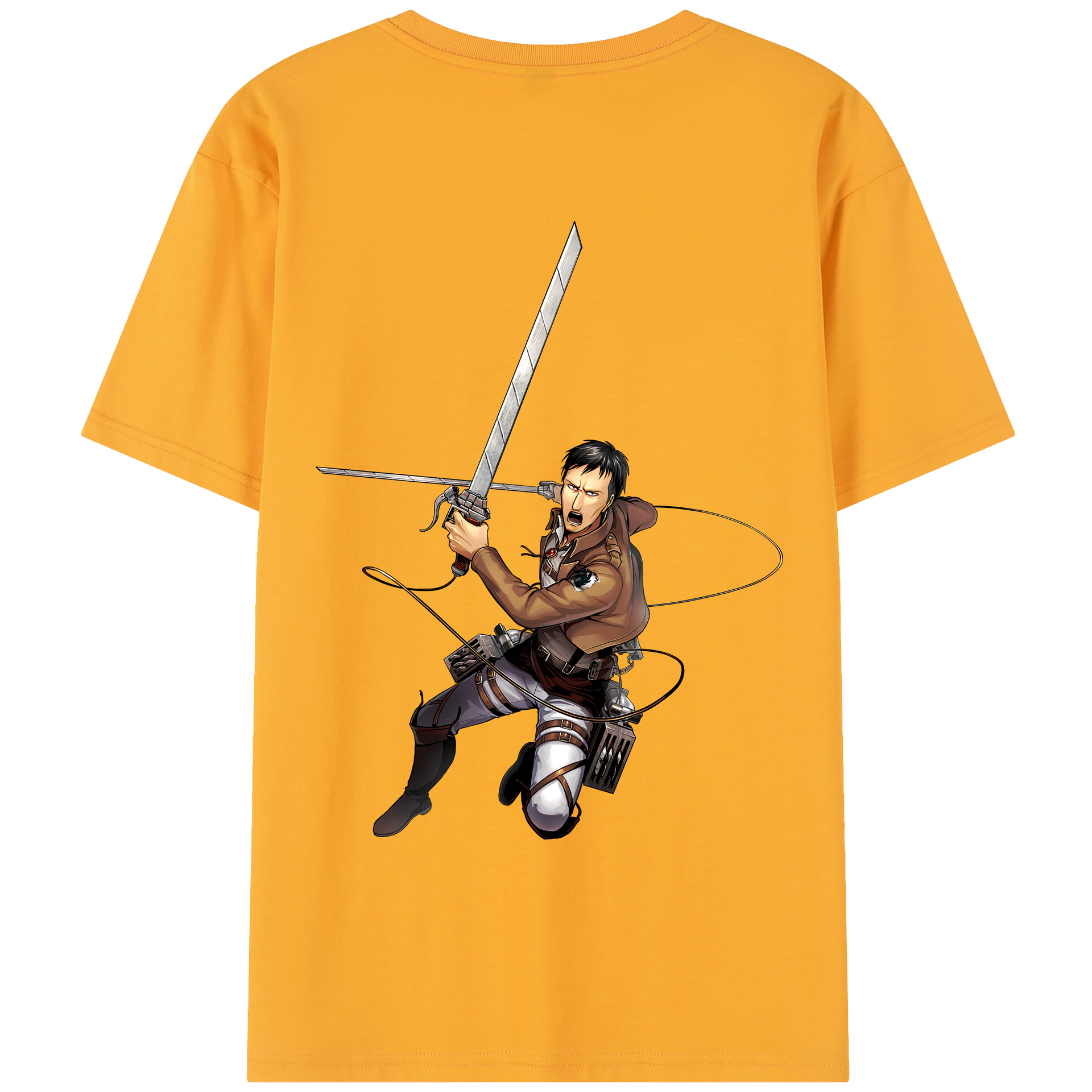 （画像用） 進撃の巨人 Attack on Titan レディース半袖Tシャツ(バックプリント)
