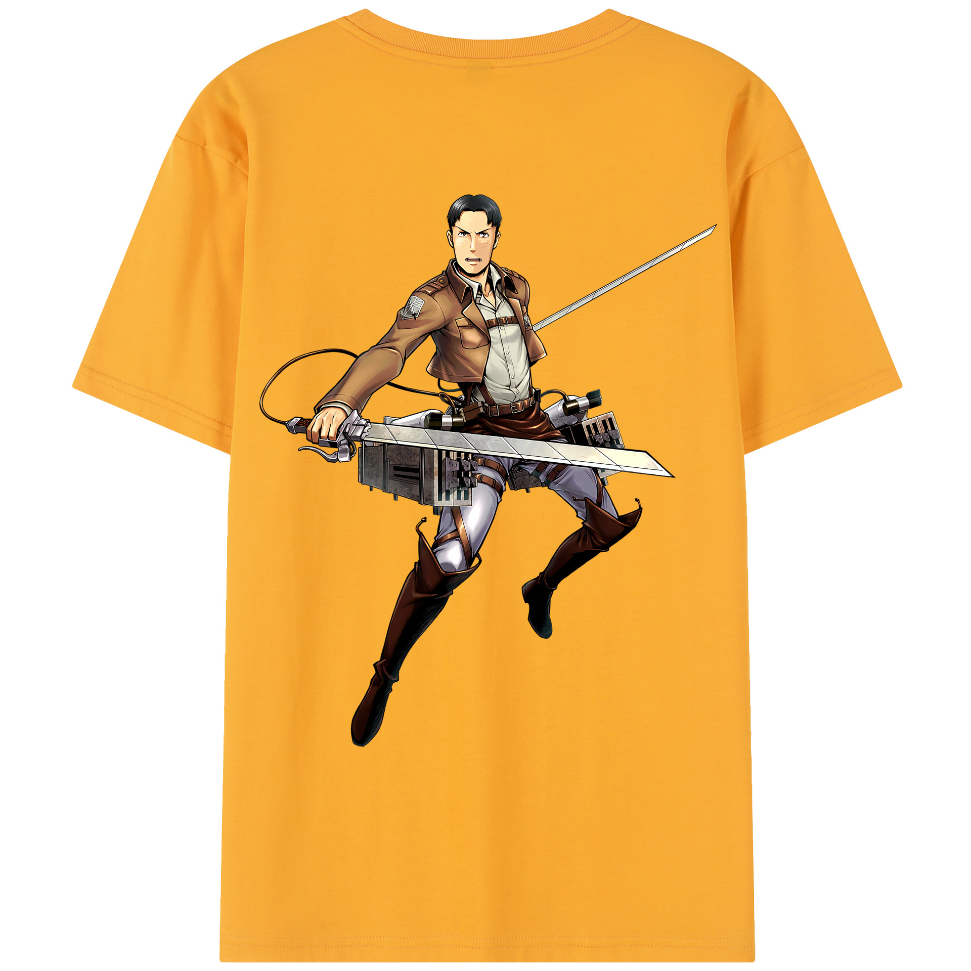 （画像用） 進撃の巨人 Attack on Titan レディース半袖Tシャツ(バックプリント)