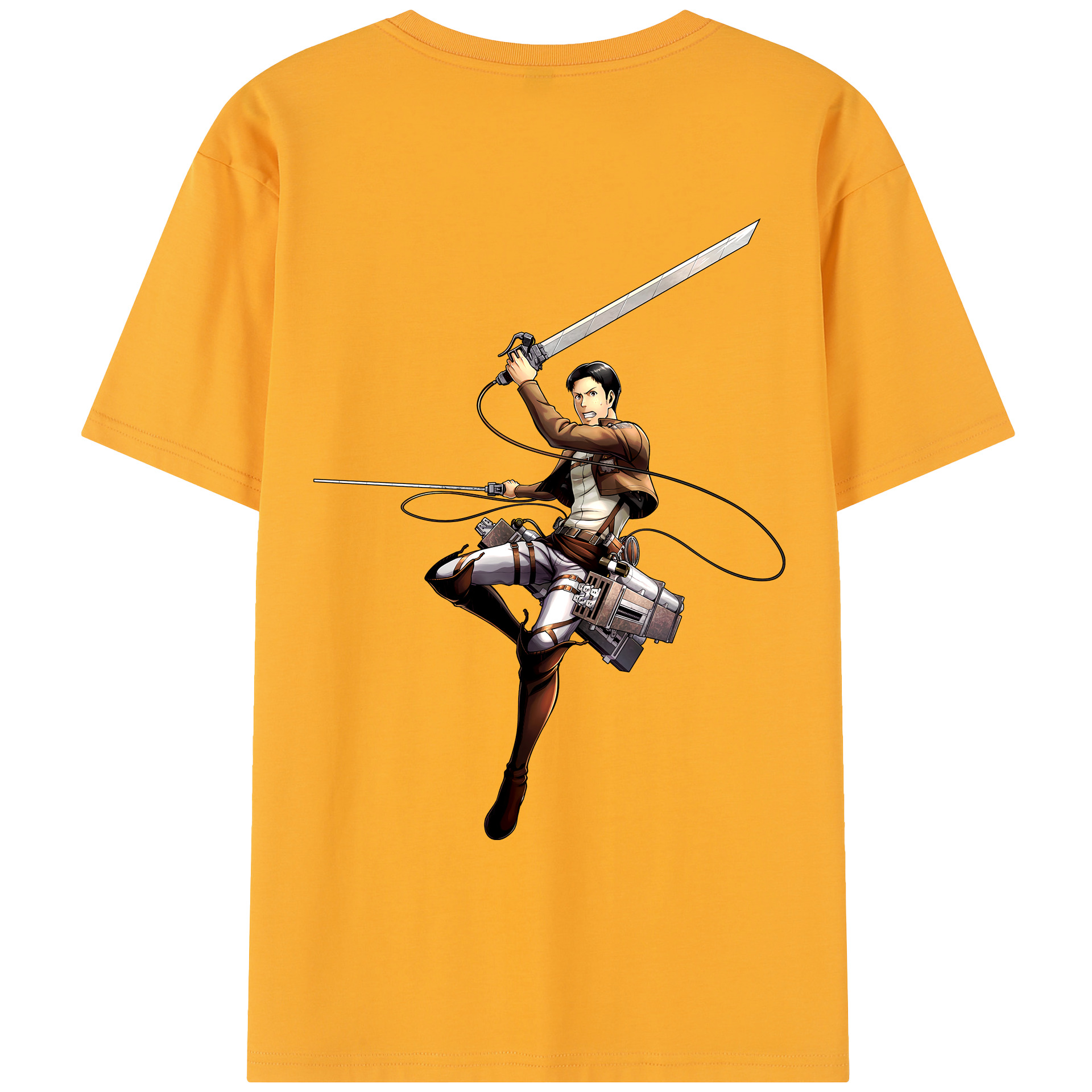 （画像用） 進撃の巨人 Attack on Titan レディース半袖Tシャツ(バックプリント)