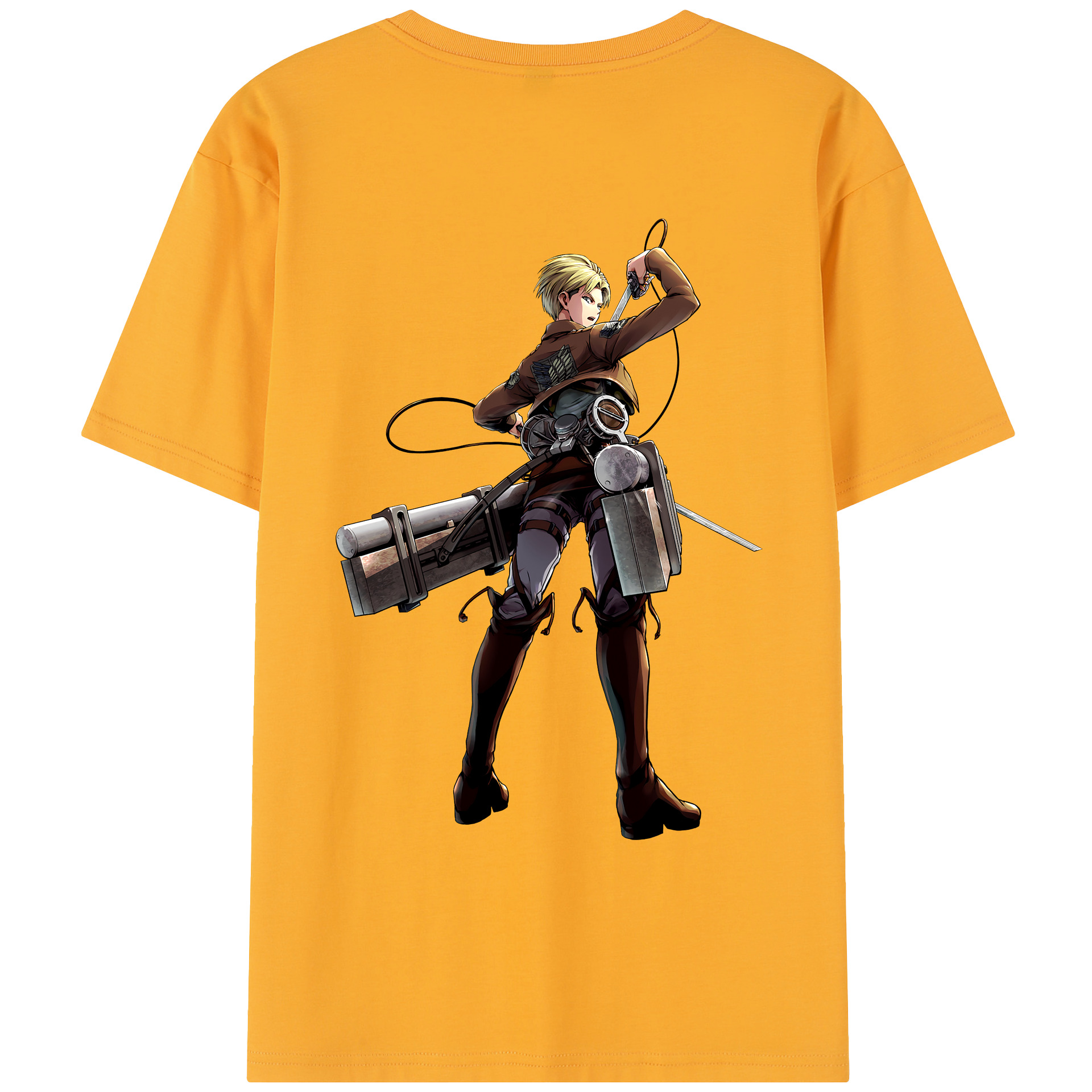 （画像用） 進撃の巨人 Attack on Titan レディース半袖Tシャツ(バックプリント)