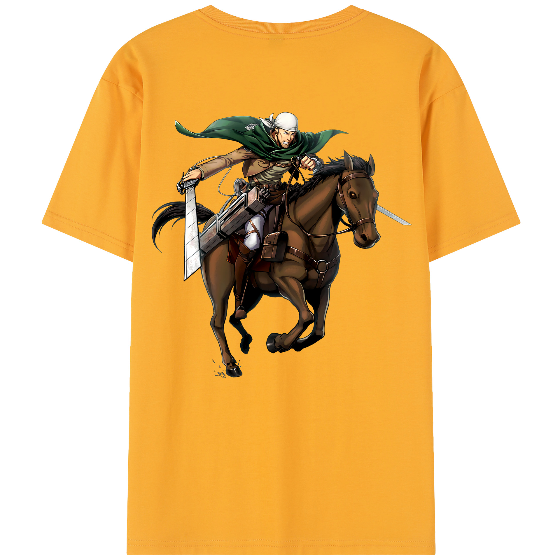 （画像用） 進撃の巨人 Attack on Titan レディース半袖Tシャツ(バックプリント)