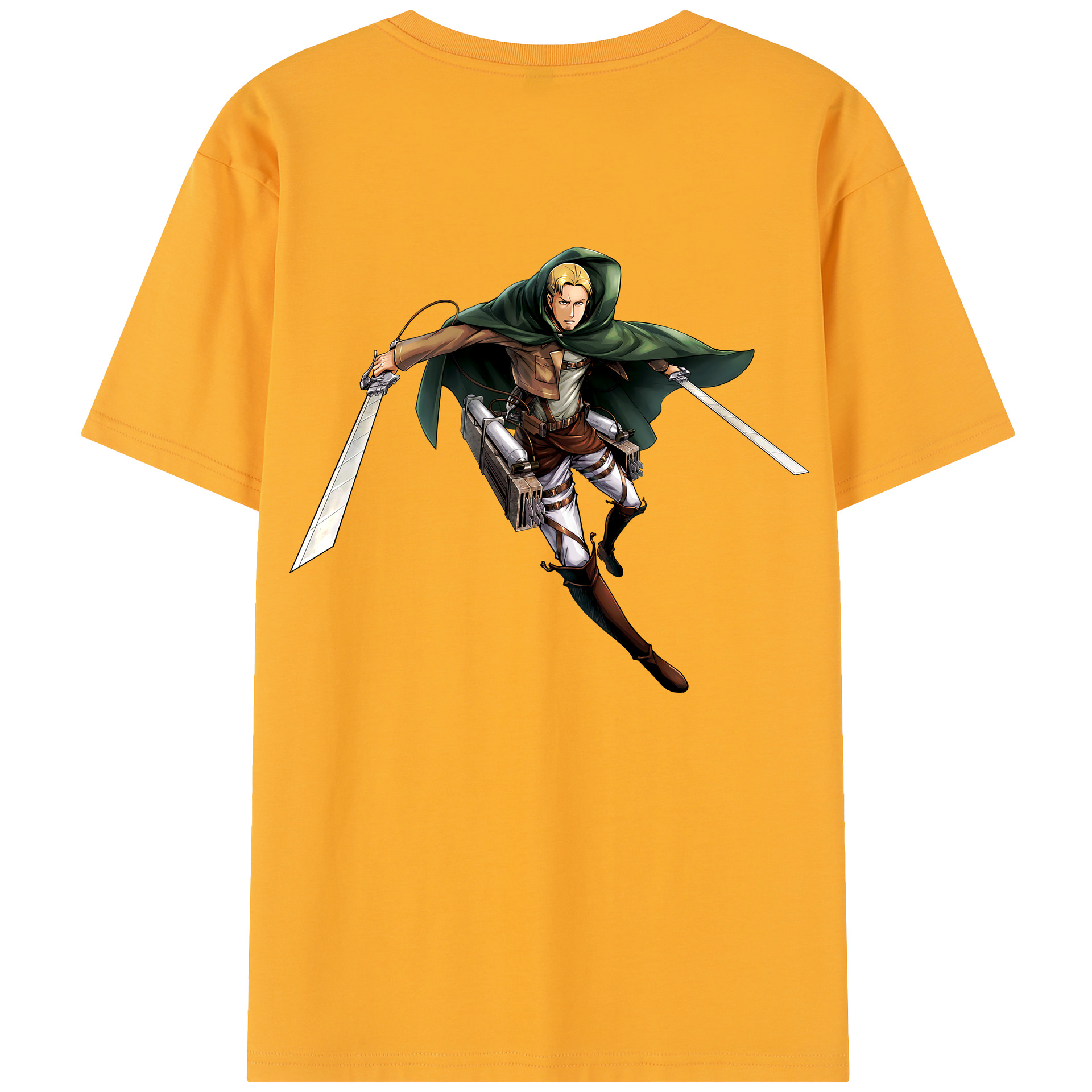 （画像用） 進撃の巨人 Attack on Titan レディース半袖Tシャツ(バックプリント)