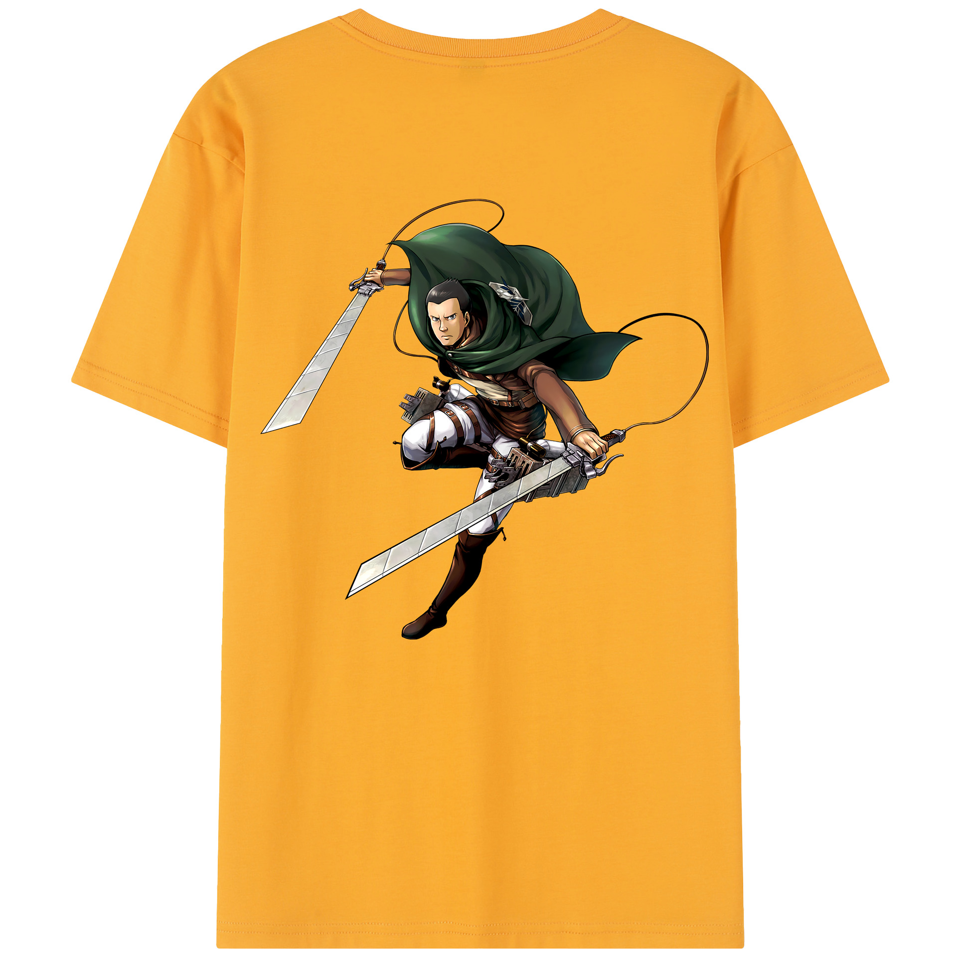 （画像用） 進撃の巨人 Attack on Titan レディース半袖Tシャツ(バックプリント)