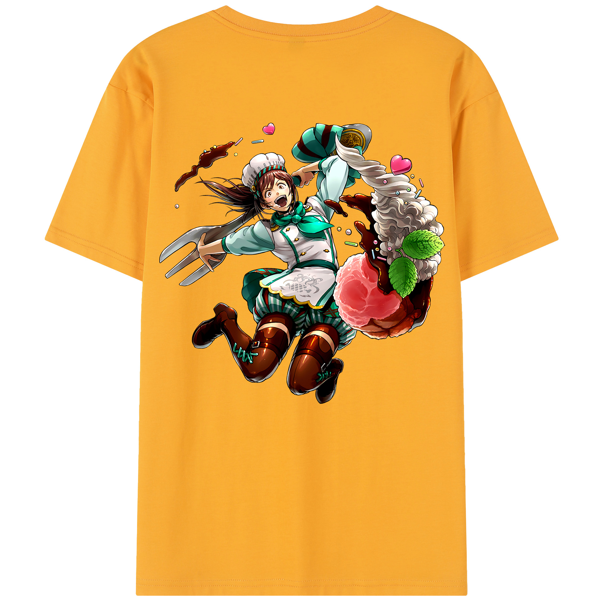 （画像用） 進撃の巨人 サシャ·ブラウス Attack on Titan Sasha Blaus レディース半袖Tシャツ(バックプリント)