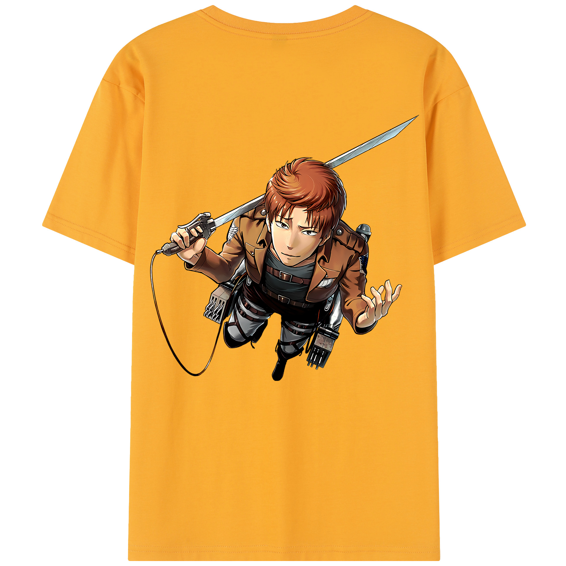 （画像用） 進撃の巨人 Attack on Titan レディース半袖Tシャツ(バックプリント)