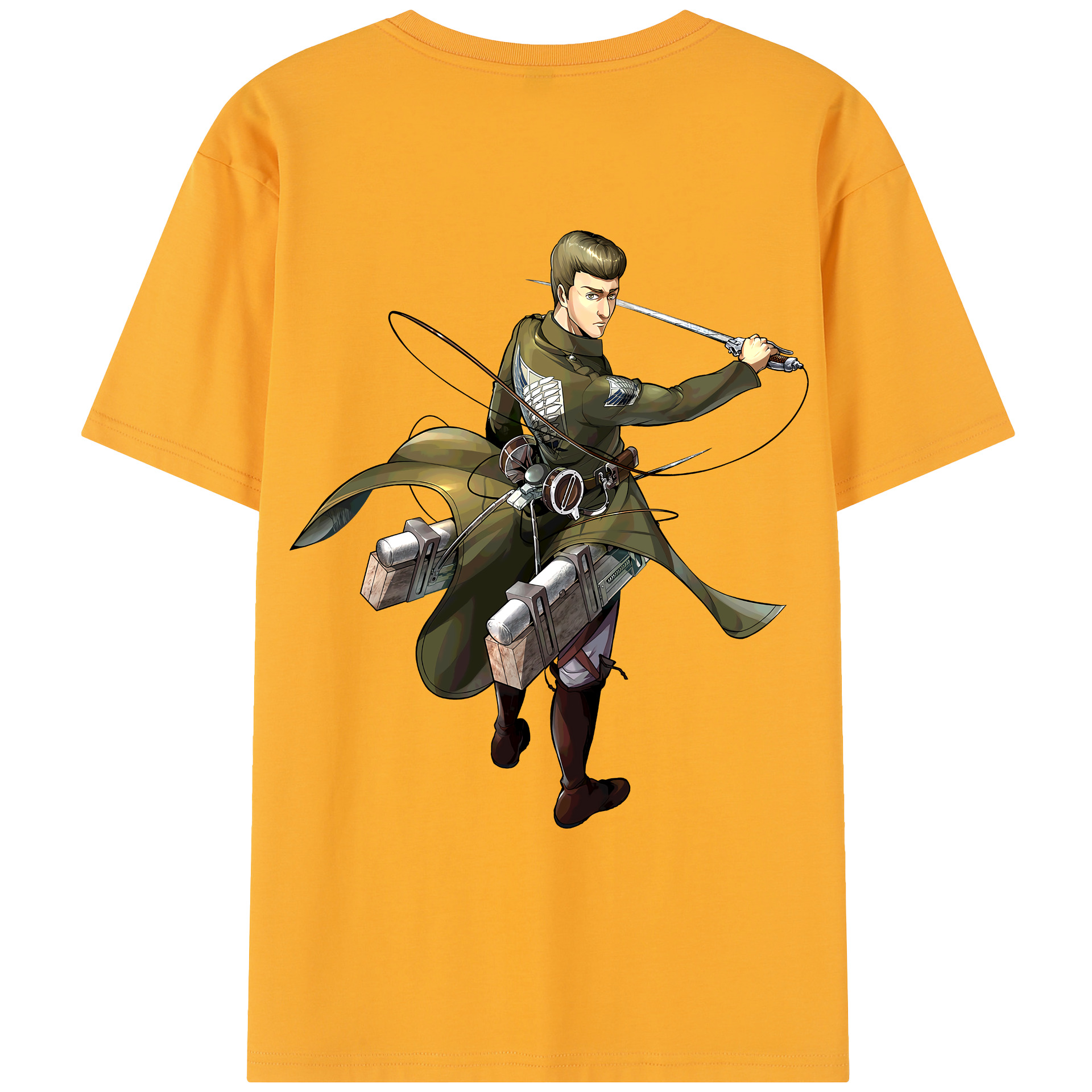 （画像用） 進撃の巨人 Attack on Titan レディース半袖Tシャツ(バックプリント)