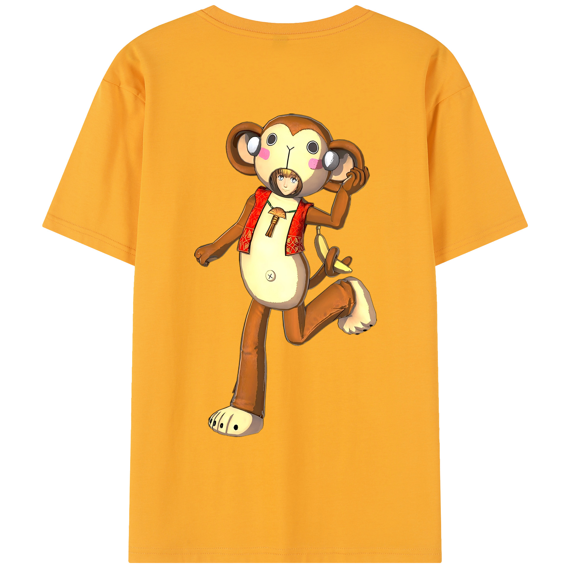（画像用） 進撃の巨人 アルミン·アルレルト Attack on Titan Armin Arlert レディース半袖Tシャツ(バックプリント)