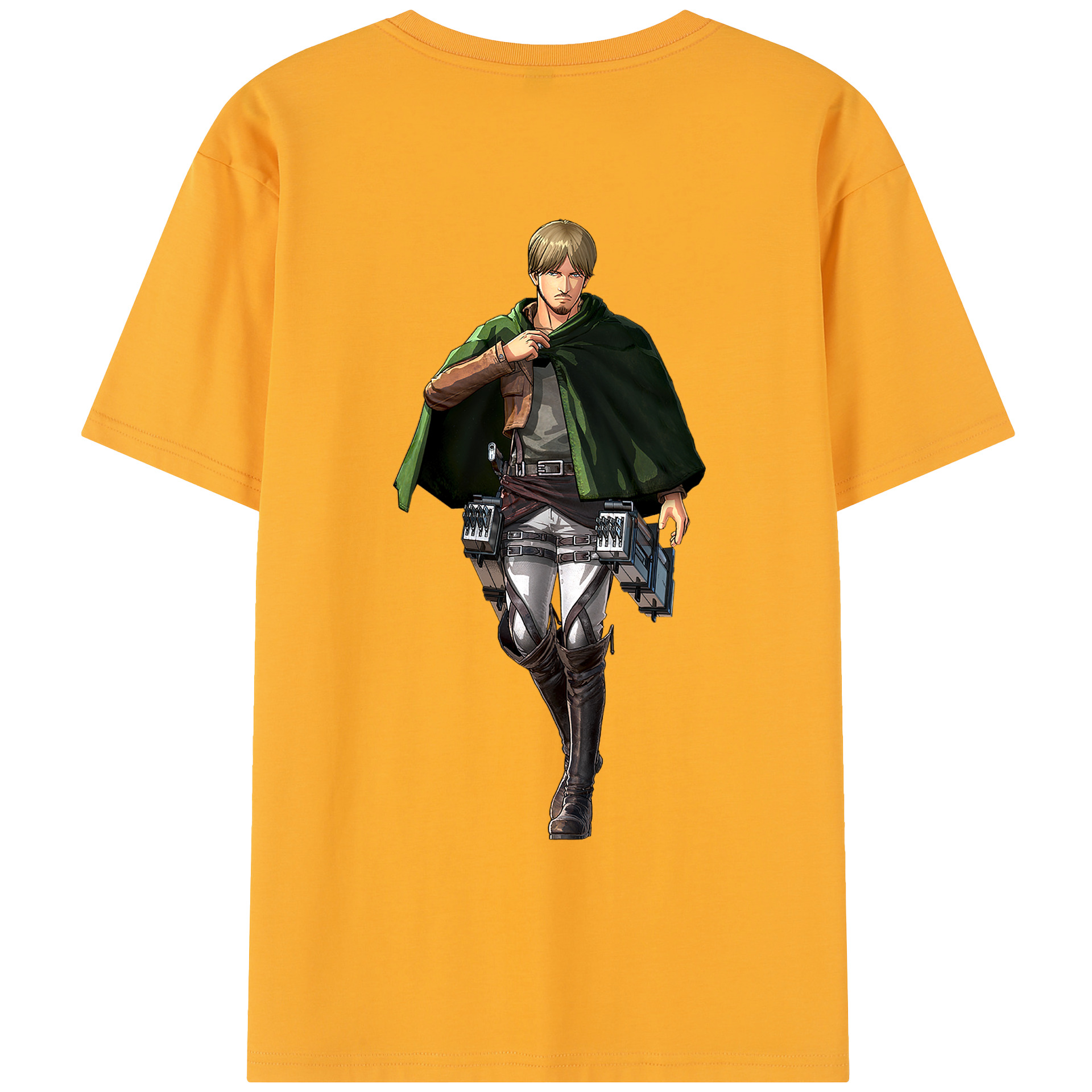 （画像用） 進撃の巨人 ミケ·ザカリアス Attack on Titan Mike Zakarius レディース半袖Tシャツ(バックプリント)