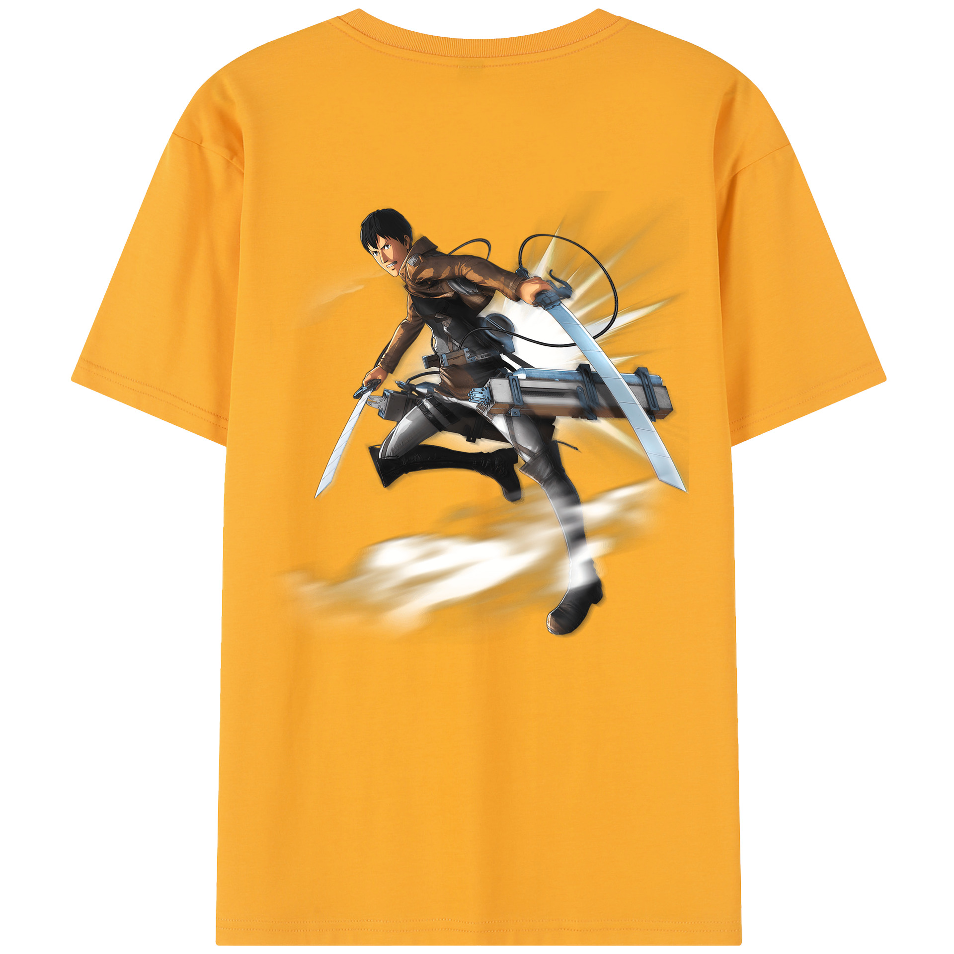 （画像用） 進撃の巨人 ベルトルト・フーバー Attack on Titan Bertholdt Hoover レディース半袖Tシャツ(バックプリント)