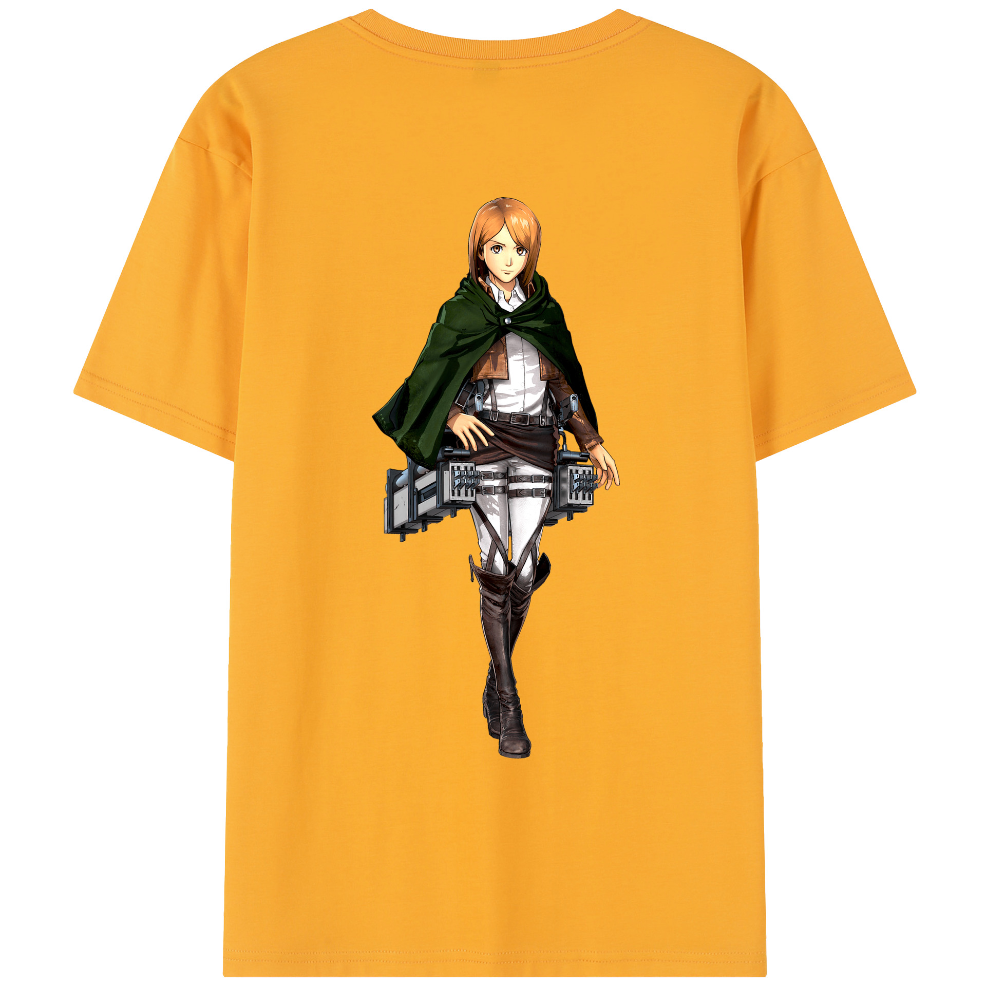（画像用） 進撃の巨人 ペトラ·ラル Attack on Titan Petra Rall レディース半袖Tシャツ(バックプリント)