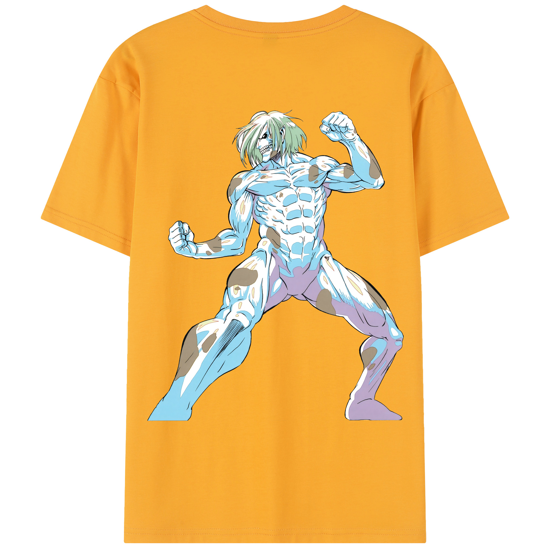 （画像用） 進撃の巨人 Attack on Titan レディース半袖Tシャツ(バックプリント)