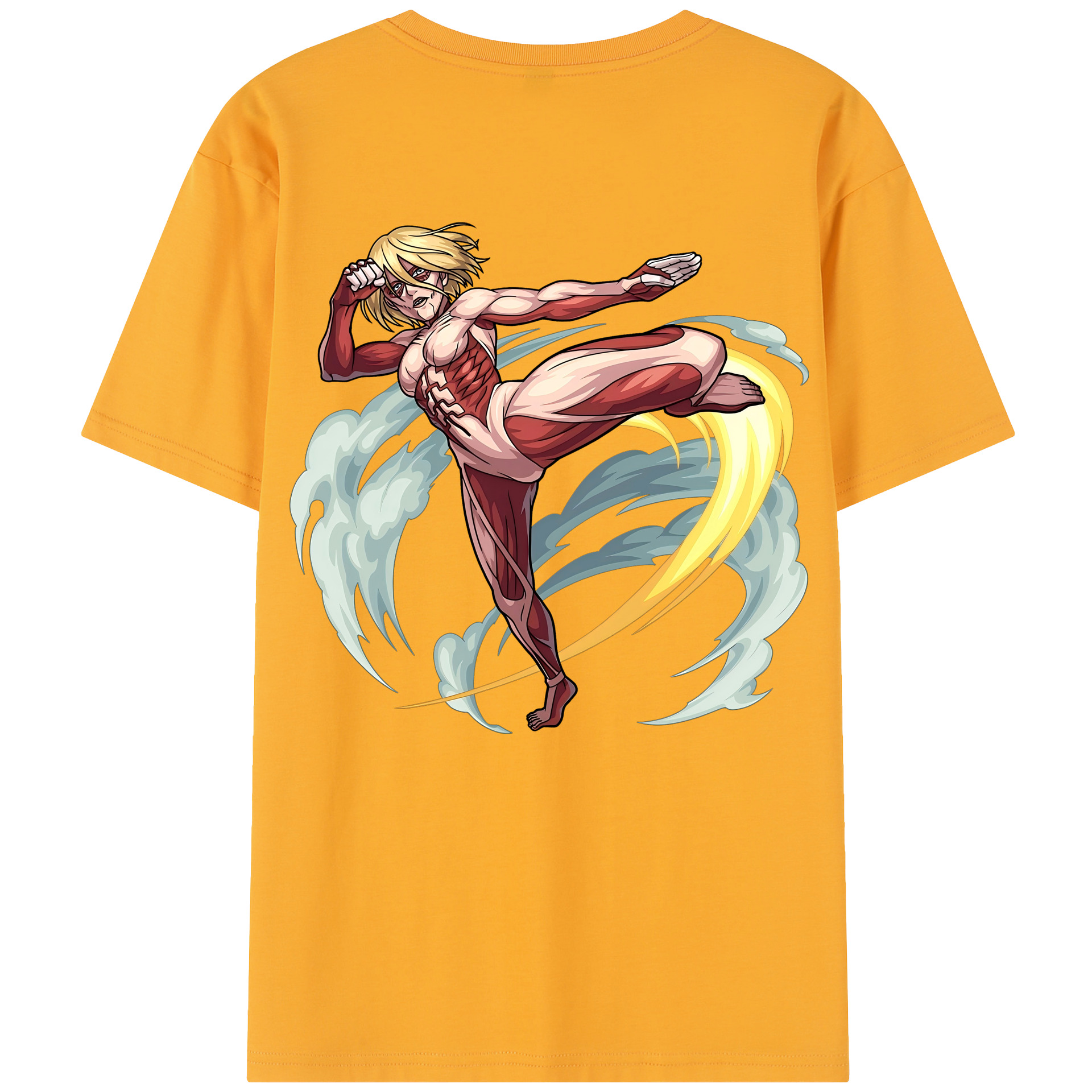 （画像用） 進撃の巨人 Attack on Titan レディース半袖Tシャツ(バックプリント)