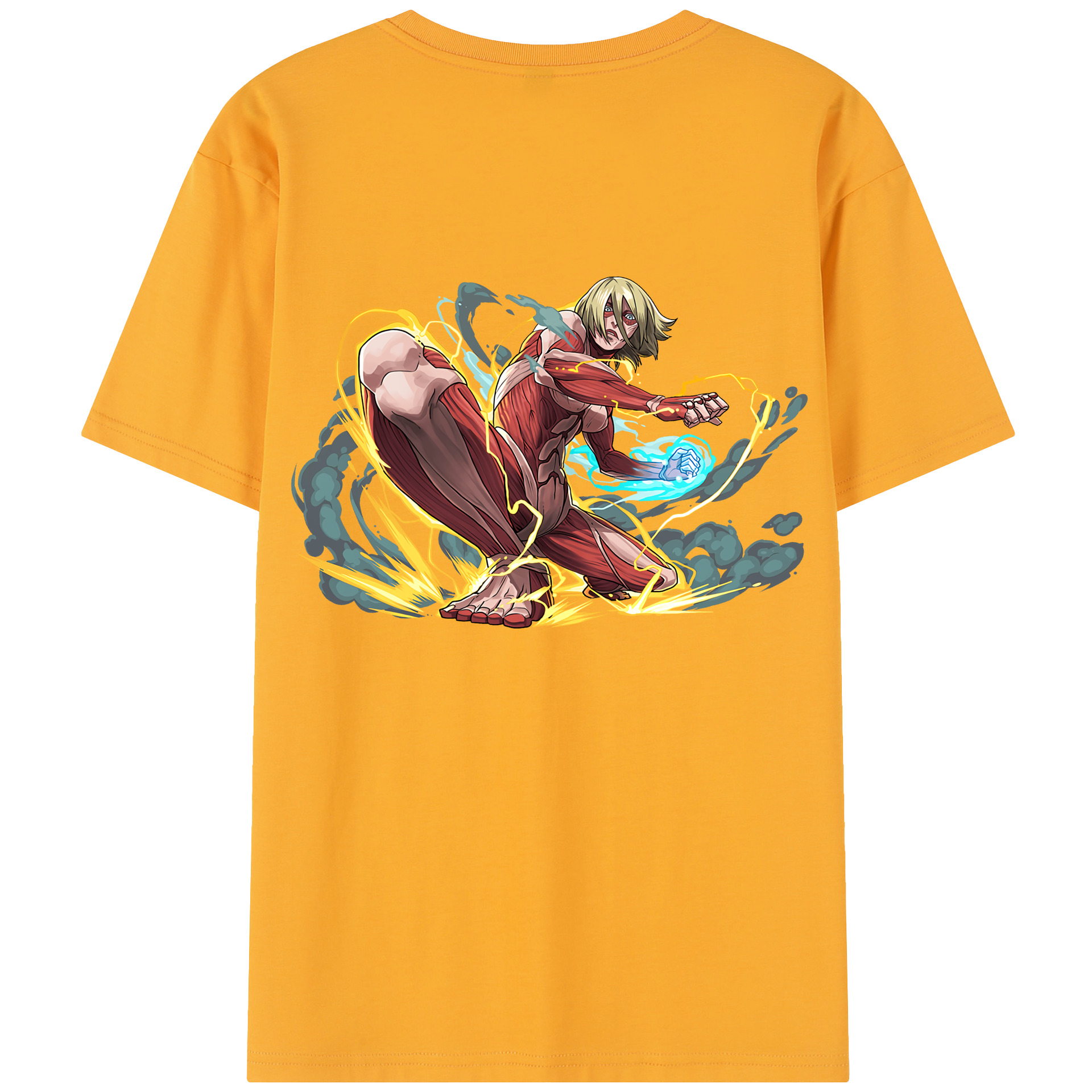 （画像用） 進撃の巨人 Attack on Titan レディース半袖Tシャツ(バックプリント)