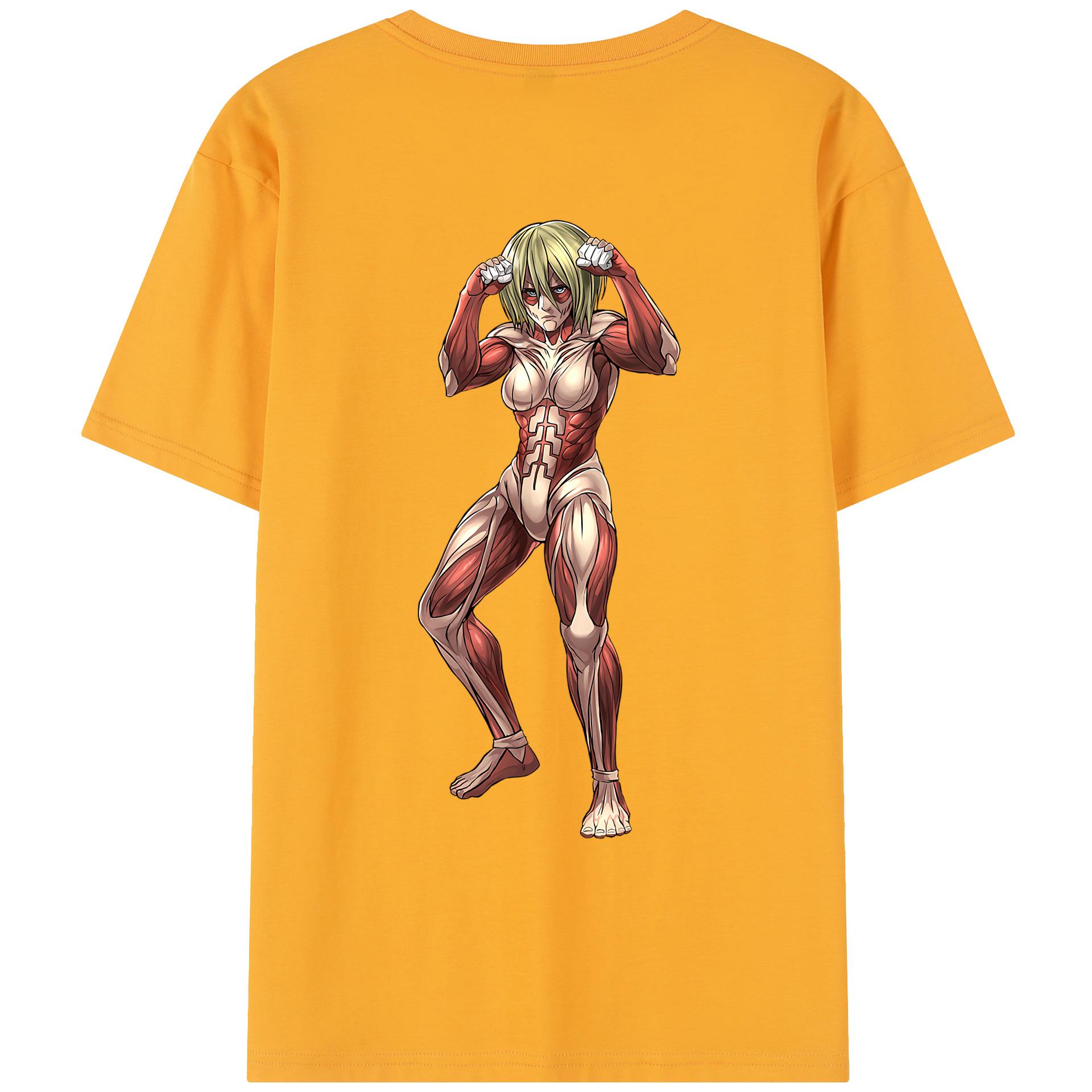 （画像用） 進撃の巨人 Attack on Titan レディース半袖Tシャツ(バックプリント)