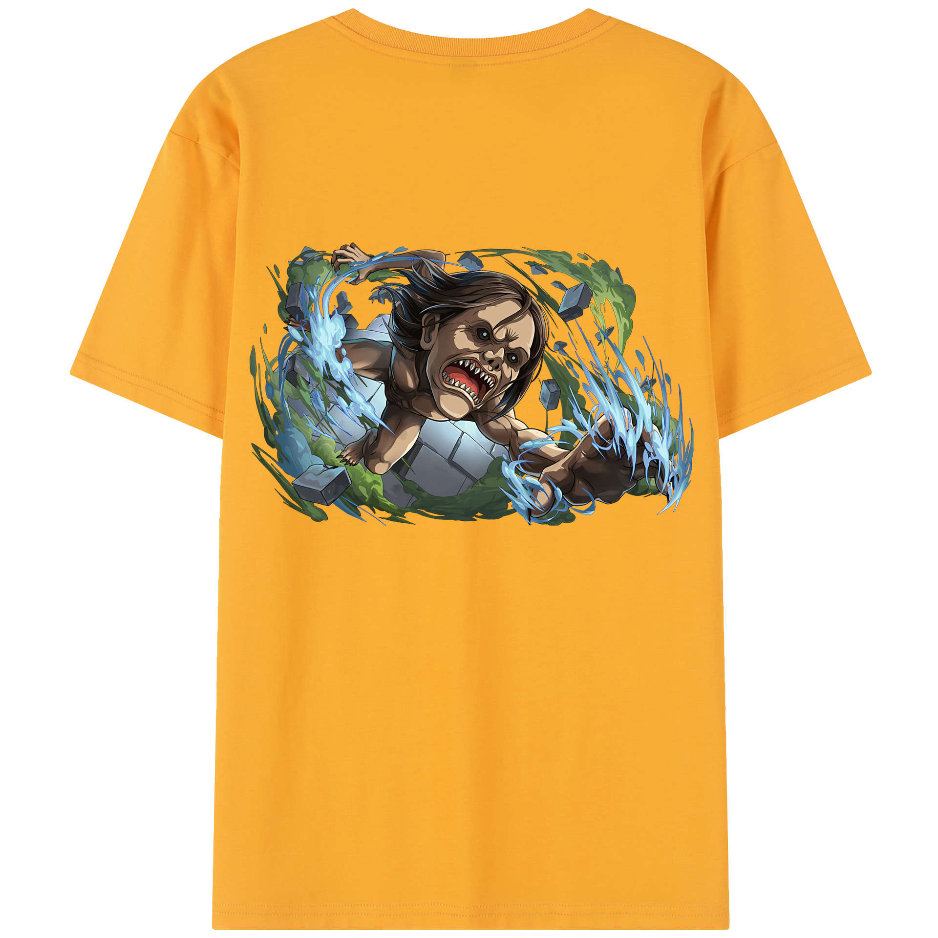 （画像用） 進撃の巨人 Attack on Titan レディース半袖Tシャツ(バックプリント)
