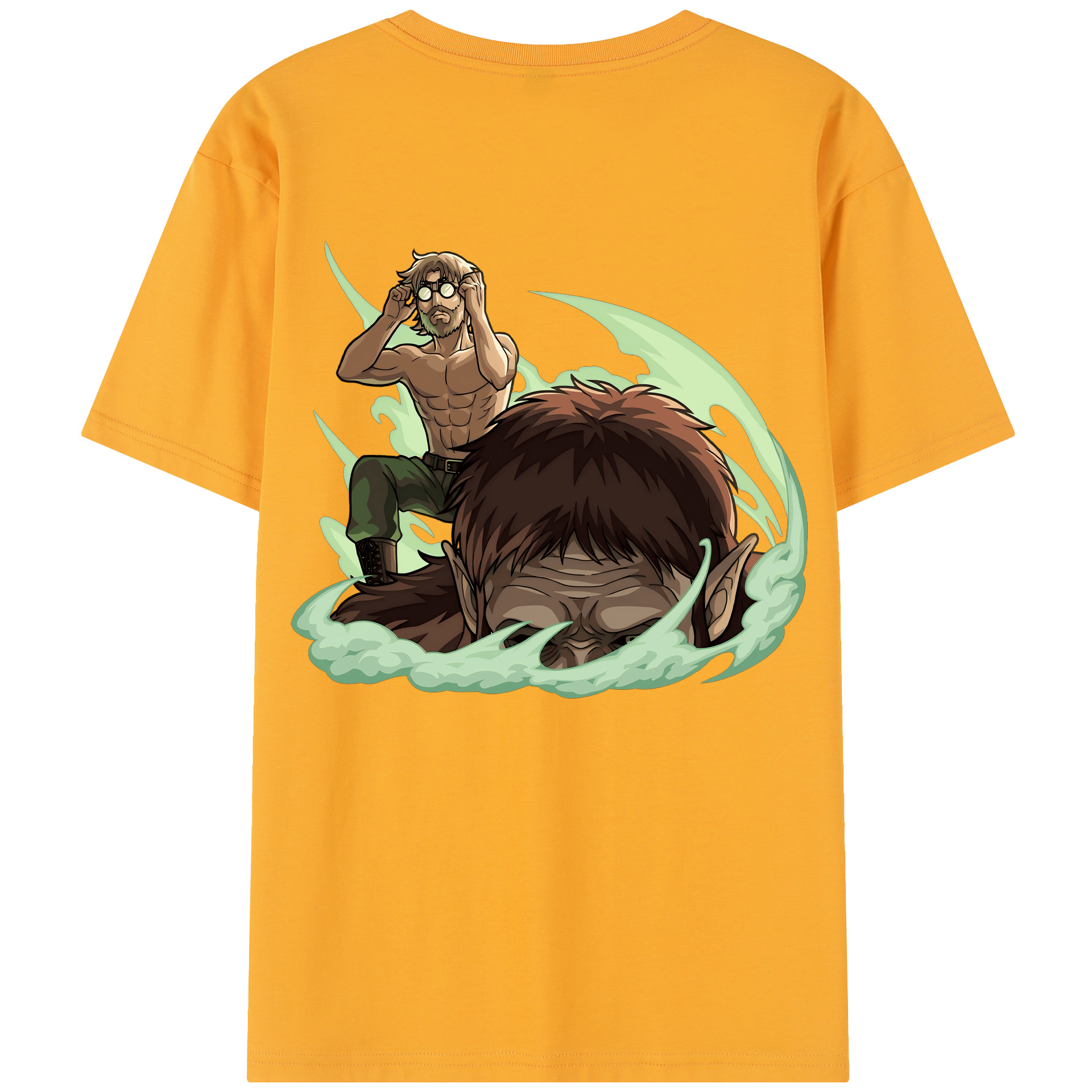 （画像用） 進撃の巨人 Attack on Titan レディース半袖Tシャツ(バックプリント)