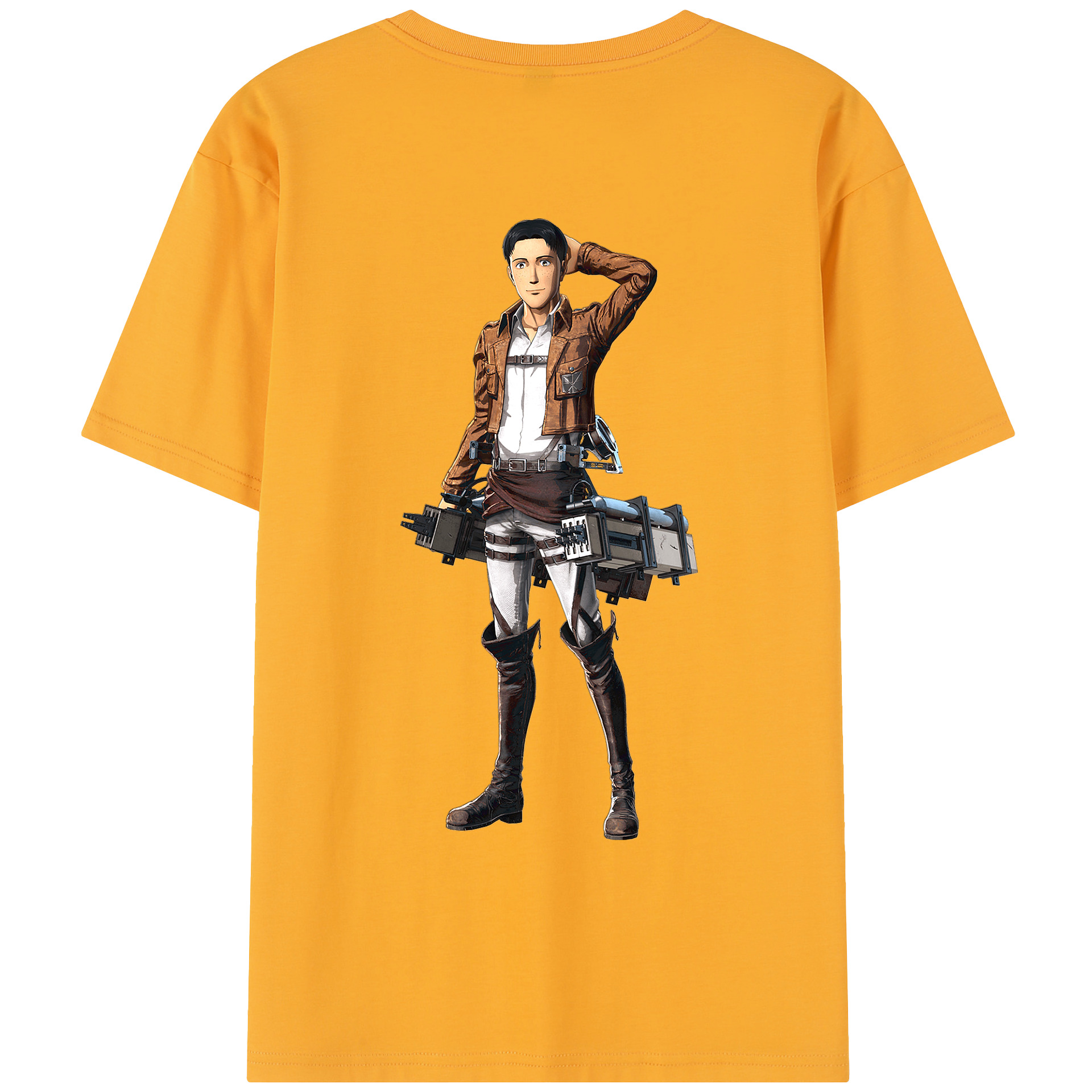 （画像用） 進撃の巨人 Attack on Titan レディース半袖Tシャツ(バックプリント)