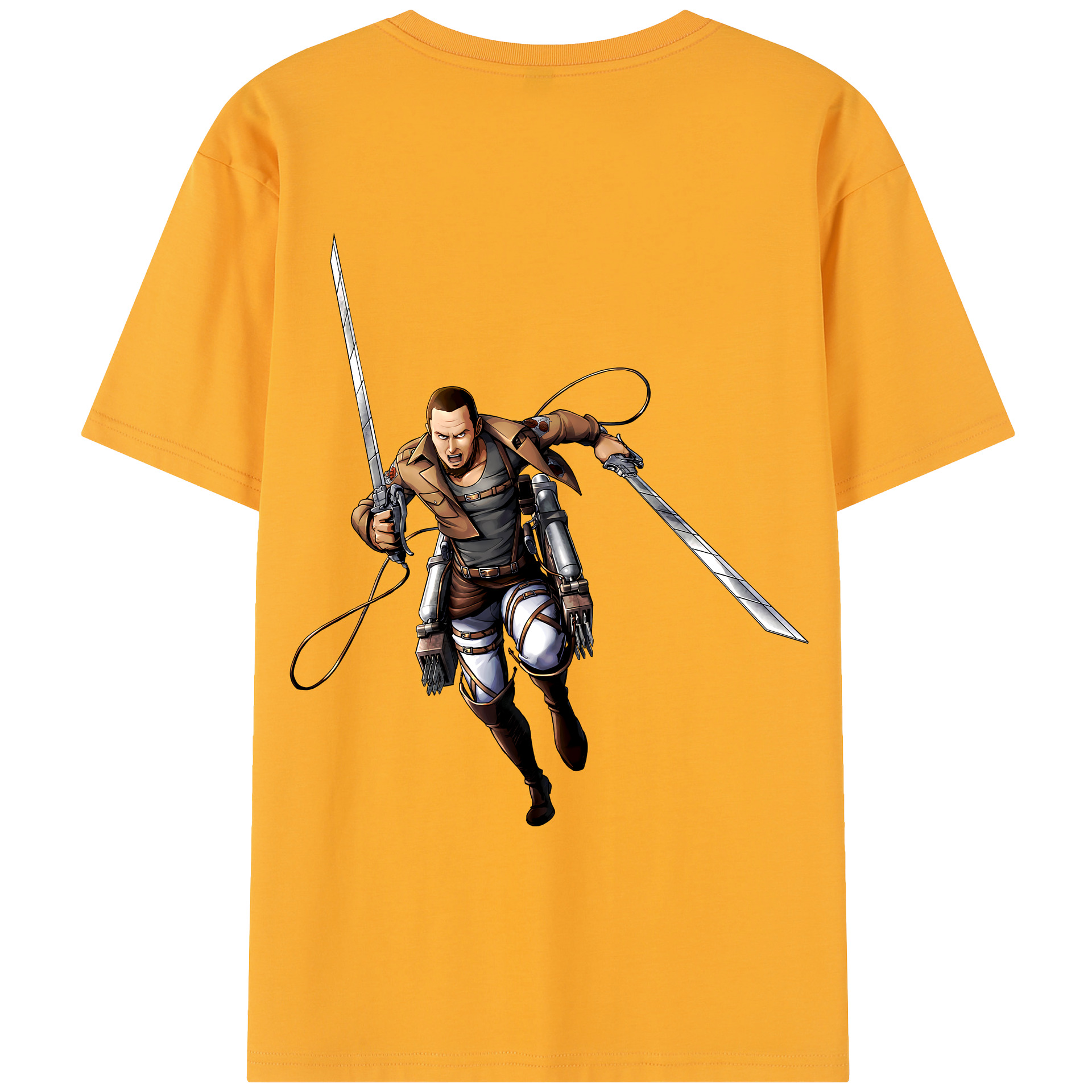 （画像用） 進撃の巨人 Attack on Titan レディース半袖Tシャツ(バックプリント)