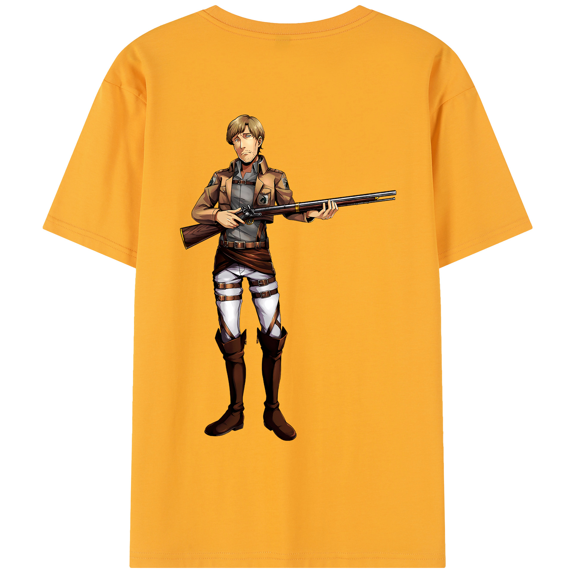 （画像用） 進撃の巨人 Attack on Titan レディース半袖Tシャツ(バックプリント)