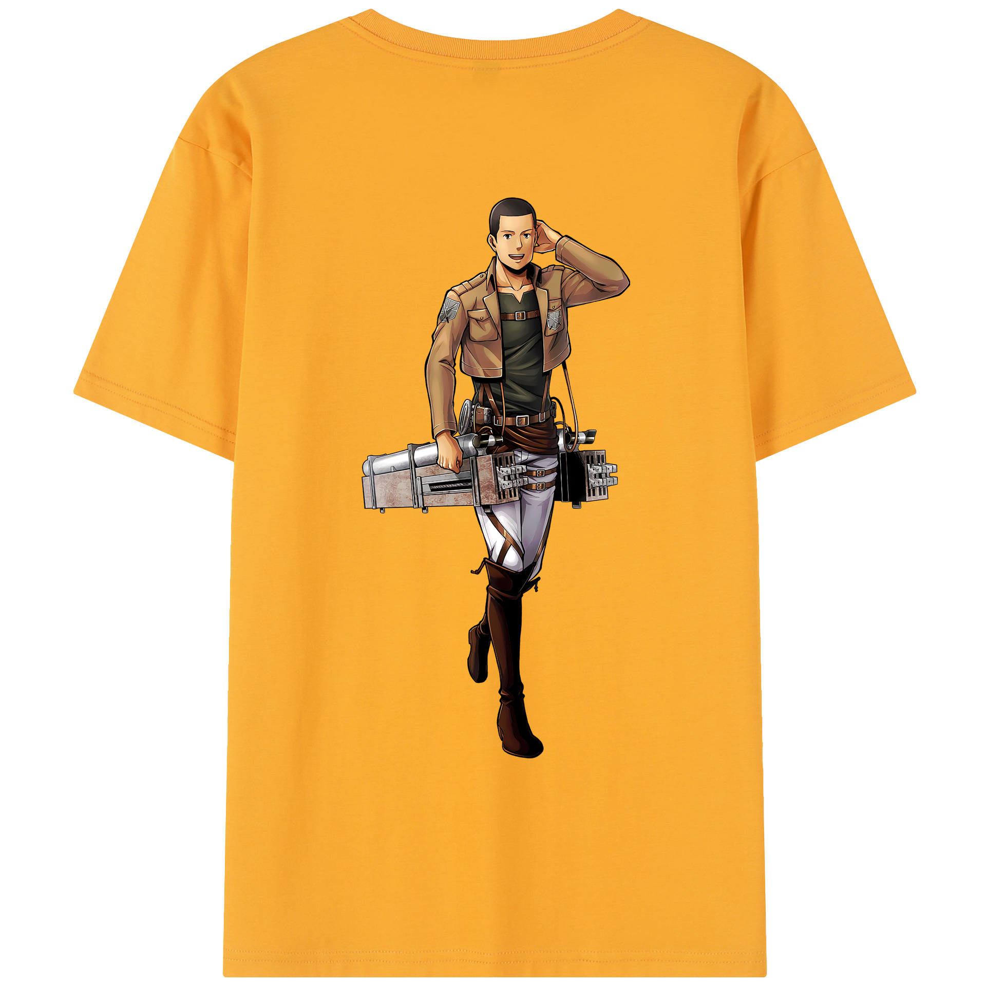 （画像用） 進撃の巨人 Attack on Titan レディース半袖Tシャツ(バックプリント)