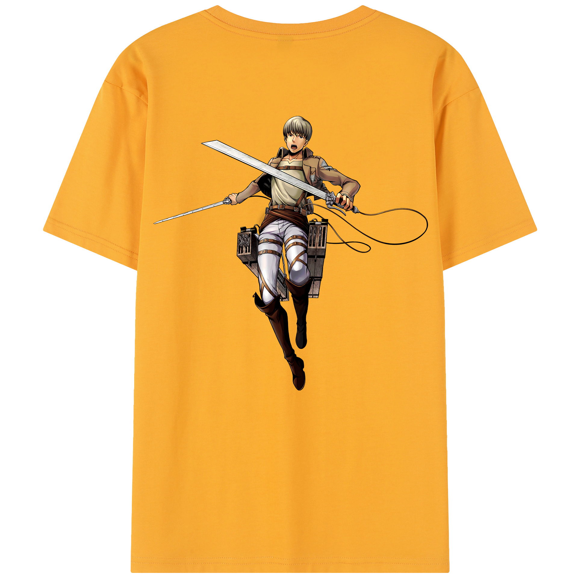 （画像用） 進撃の巨人 Attack on Titan レディース半袖Tシャツ(バックプリント)