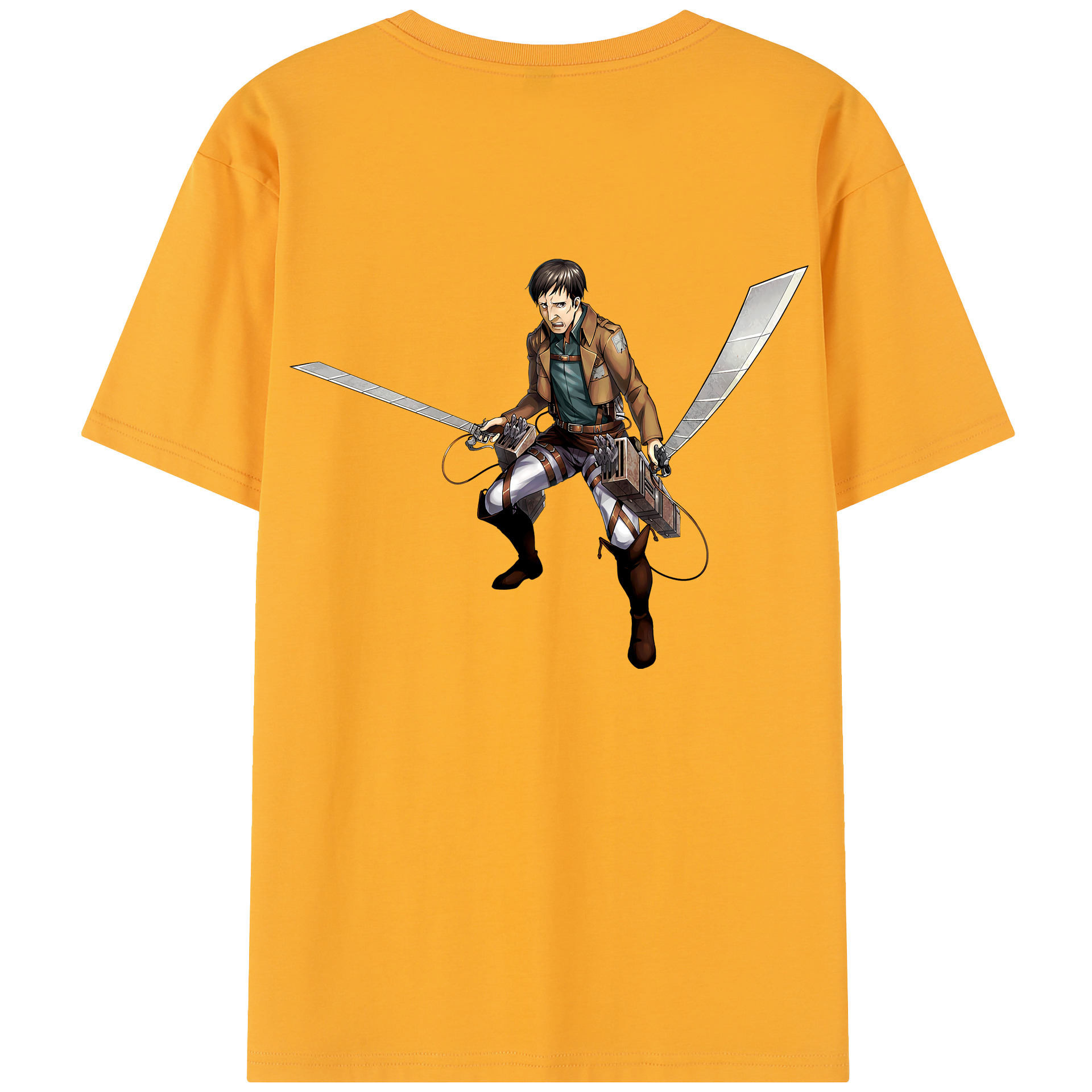 （画像用） 進撃の巨人 Attack on Titan レディース半袖Tシャツ(バックプリント)