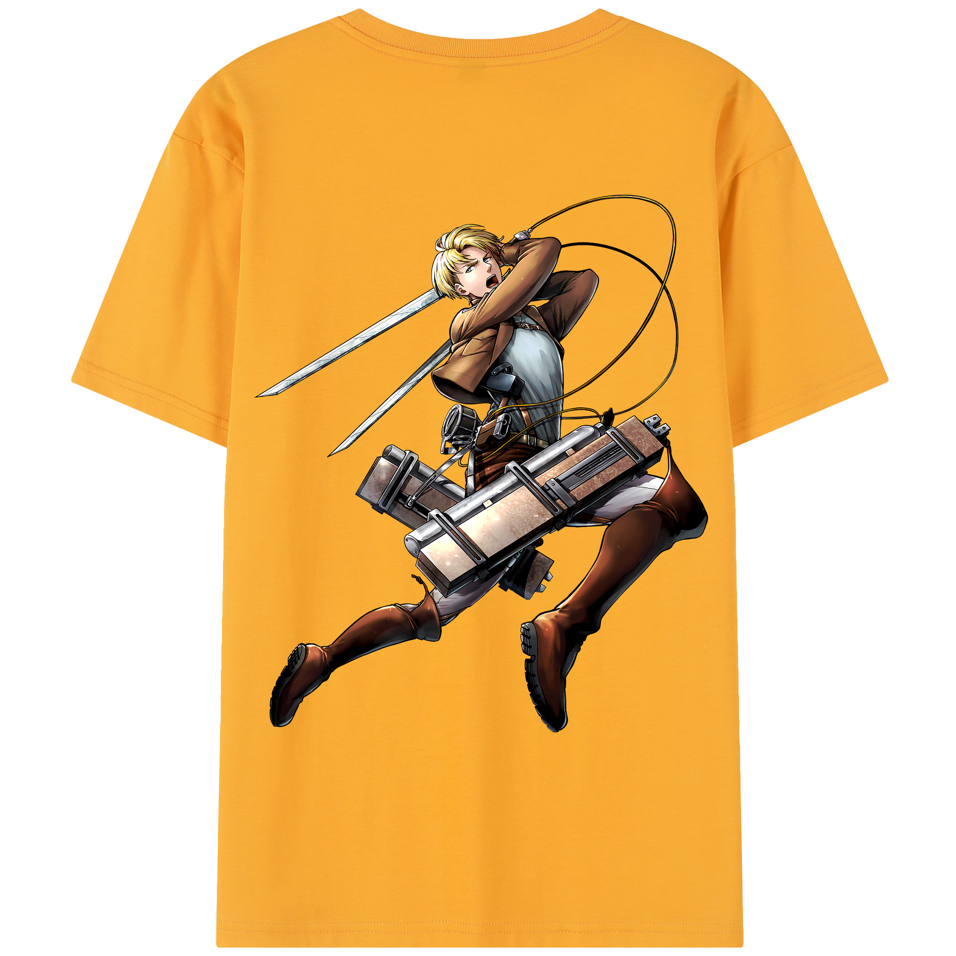 （画像用） 進撃の巨人 Attack on Titan レディース半袖Tシャツ(バックプリント)