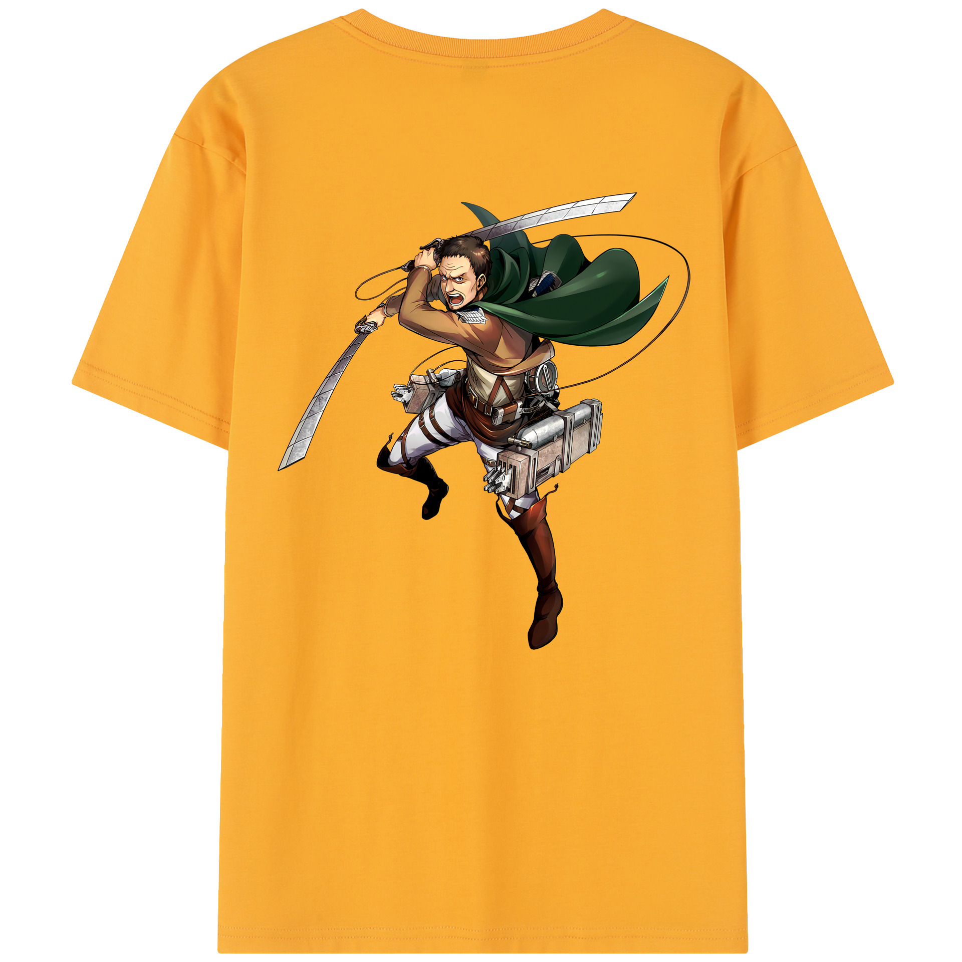 （画像用） 進撃の巨人 Attack on Titan レディース半袖Tシャツ(バックプリント)