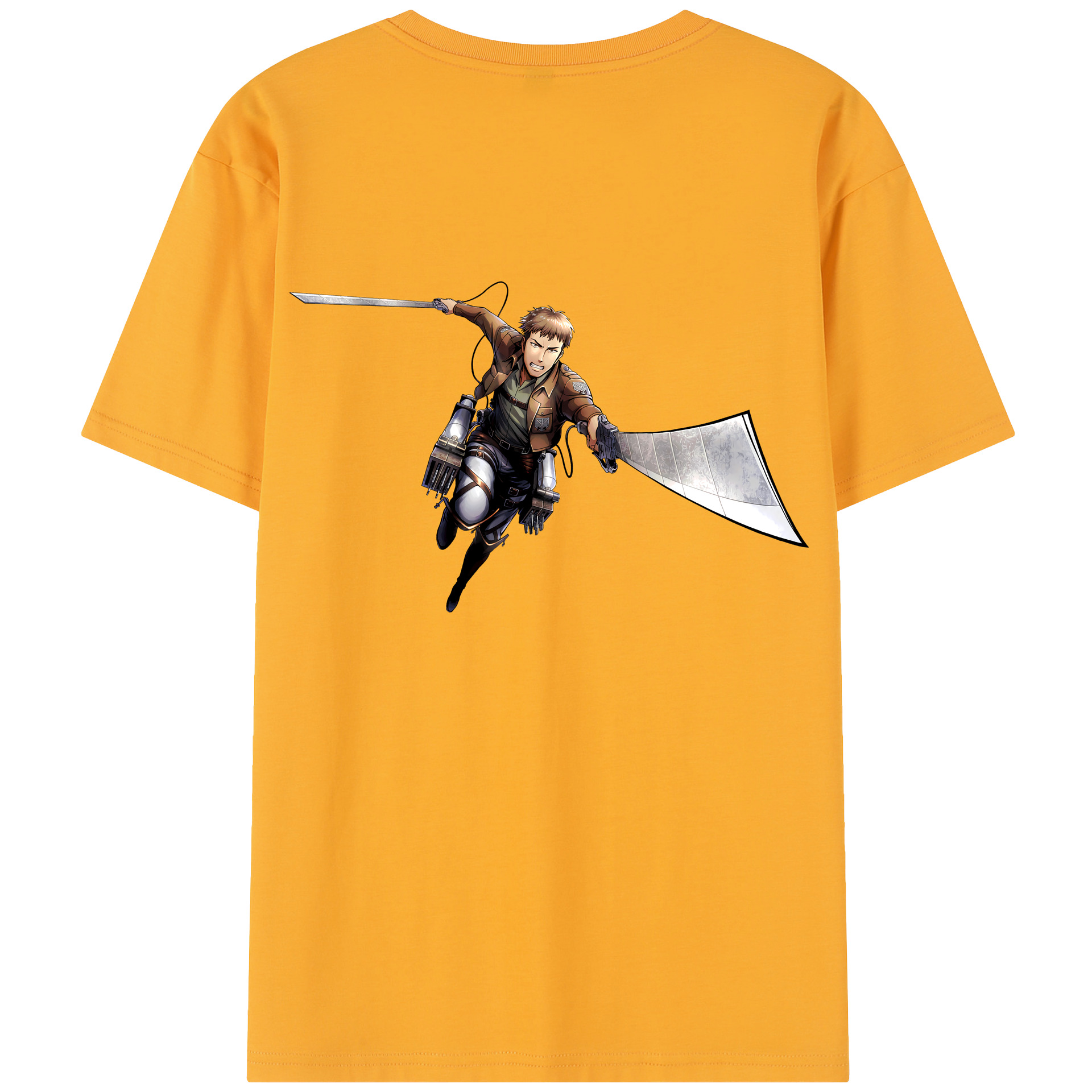 （画像用） 進撃の巨人 Attack on Titan レディース半袖Tシャツ(バックプリント)