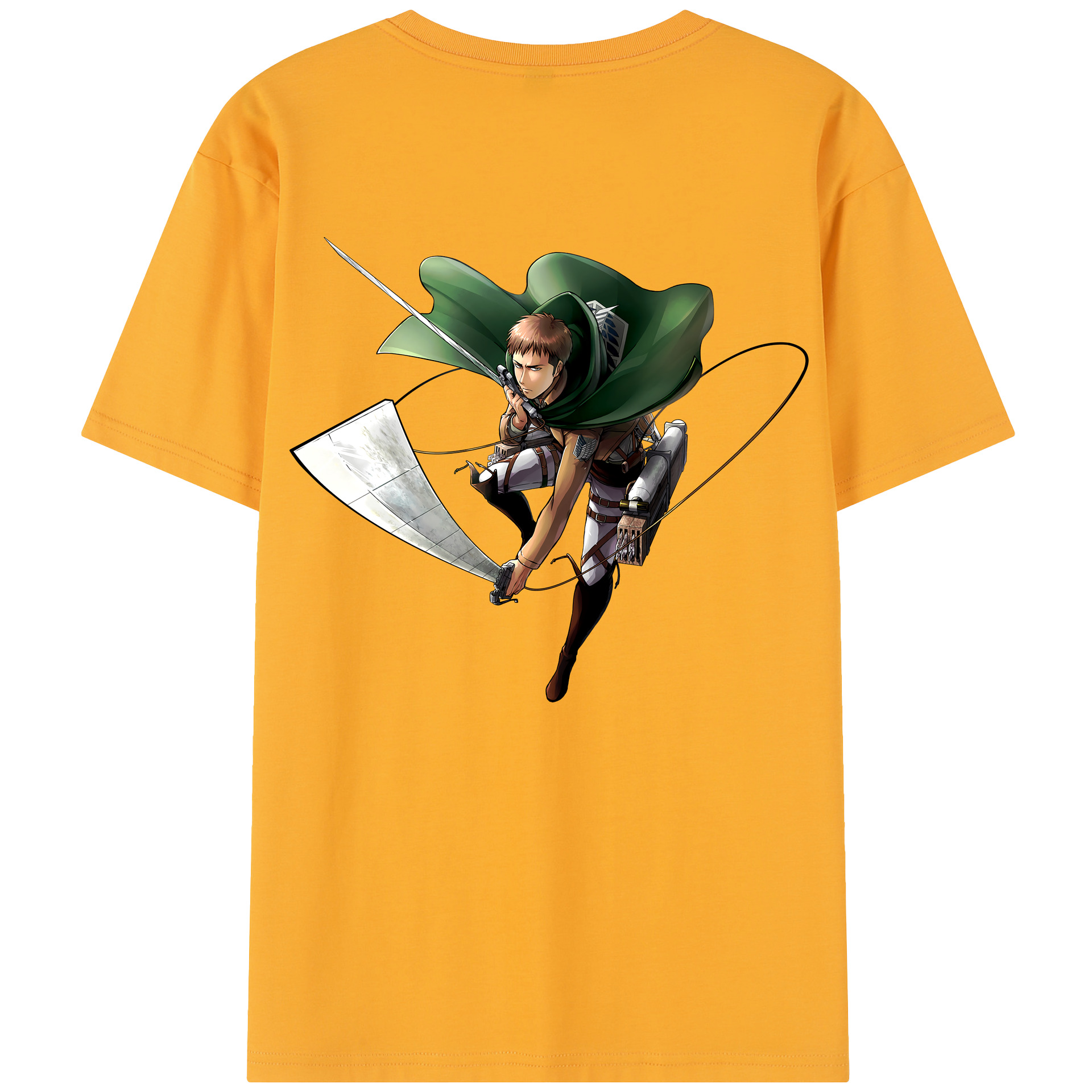 （画像用） 進撃の巨人 Attack on Titan レディース半袖Tシャツ(バックプリント)