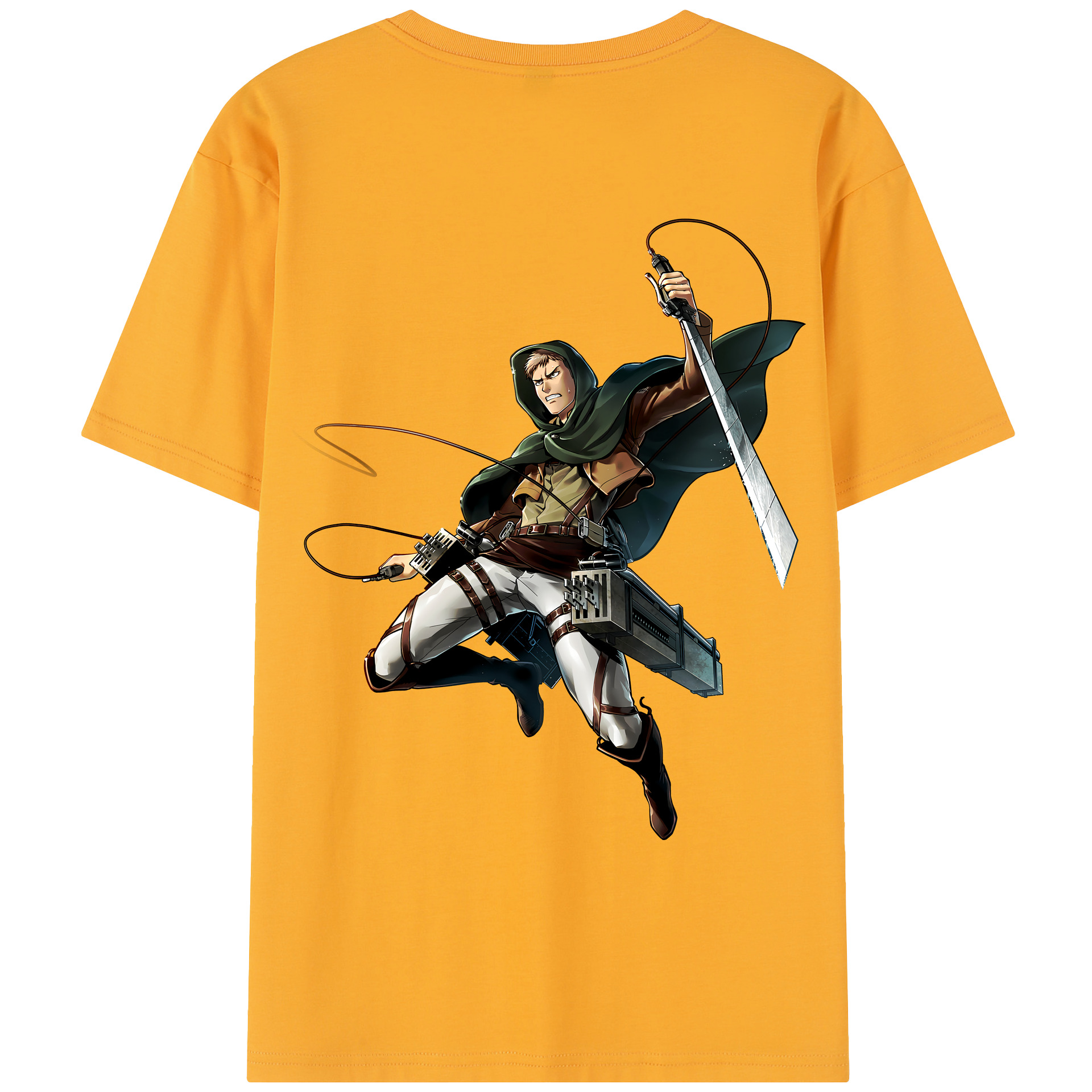 （画像用） 進撃の巨人 Attack on Titan レディース半袖Tシャツ(バックプリント)