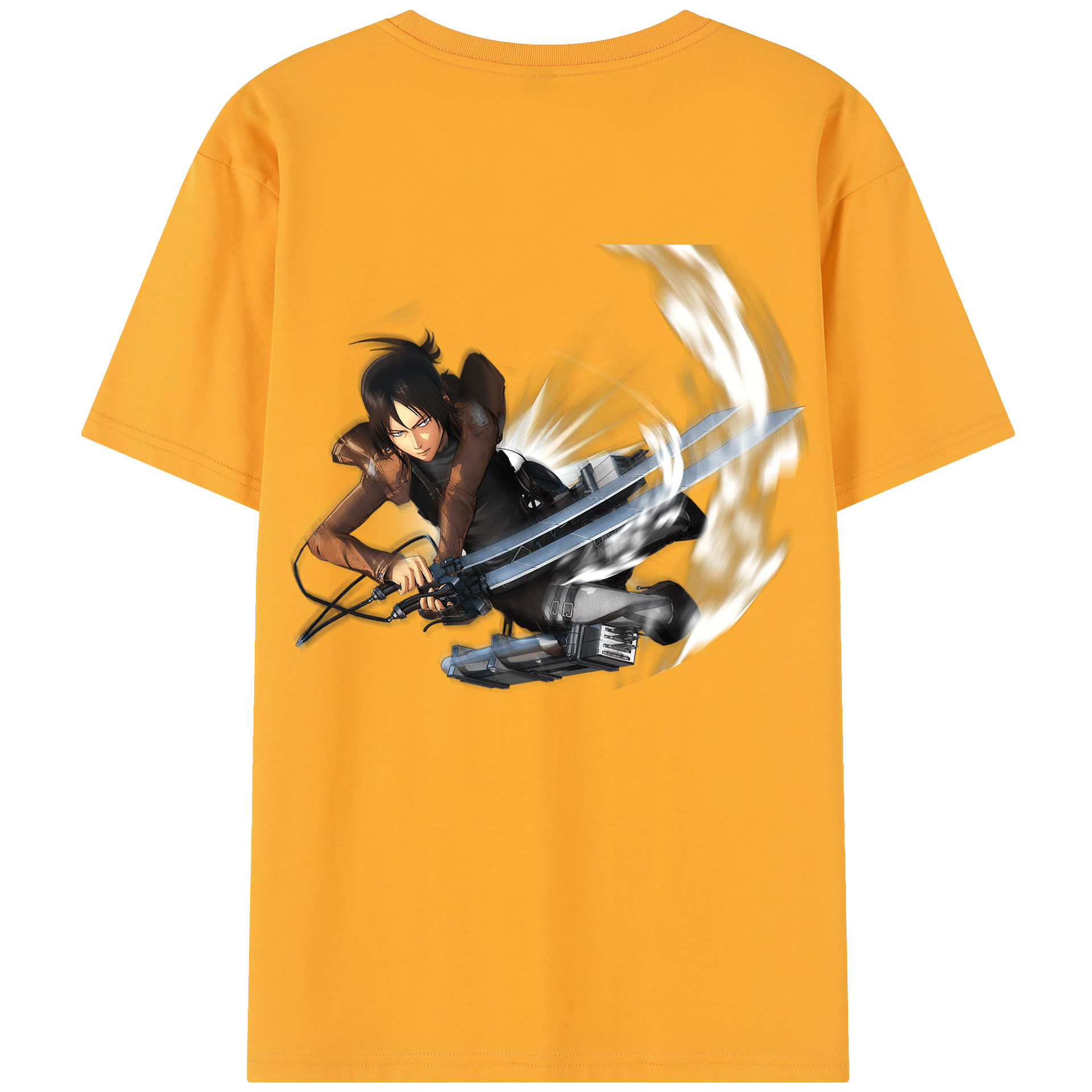 （画像用） 進撃の巨人 Attack on Titan レディース半袖Tシャツ(バックプリント)