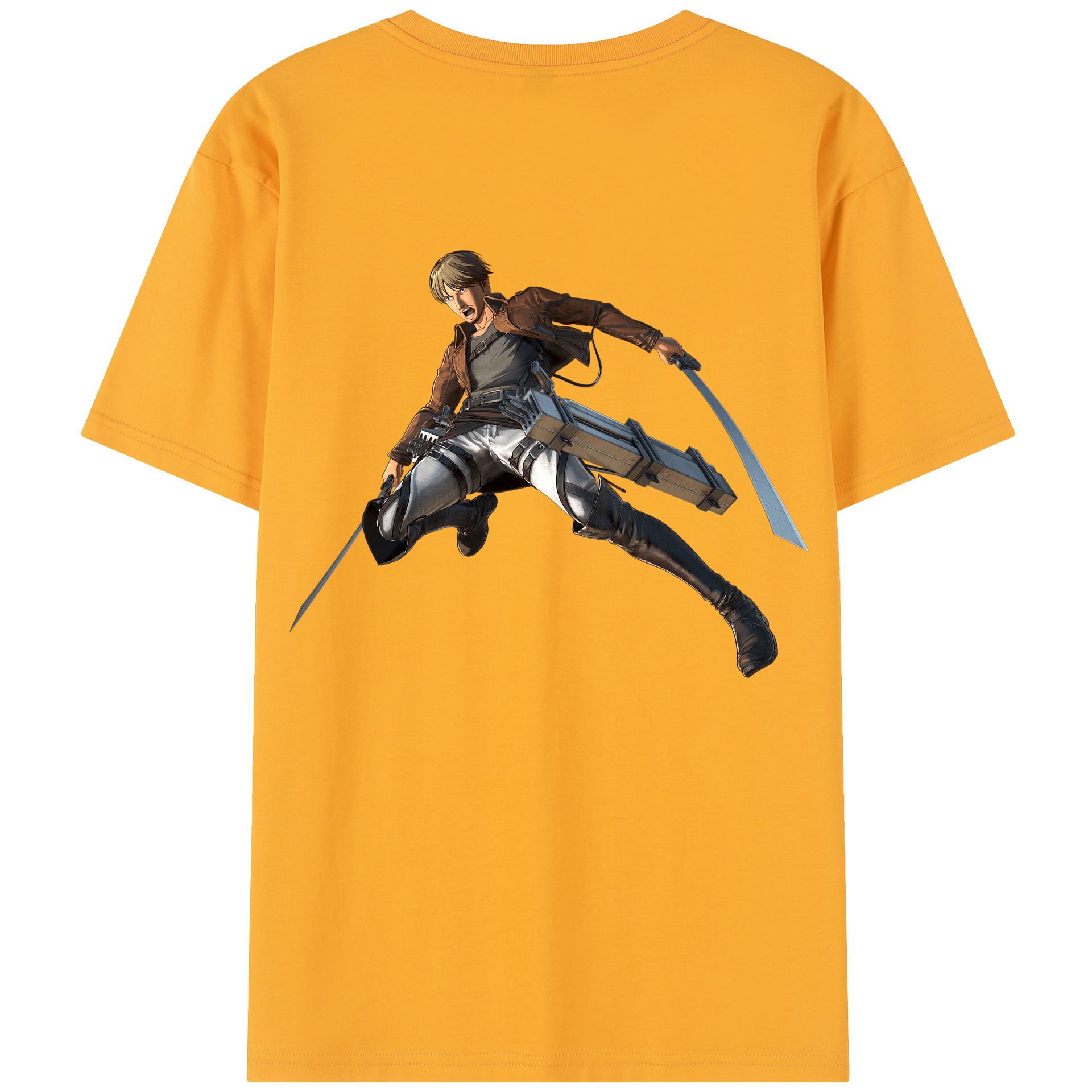 （画像用） 進撃の巨人 Attack on Titan レディース半袖Tシャツ(バックプリント)