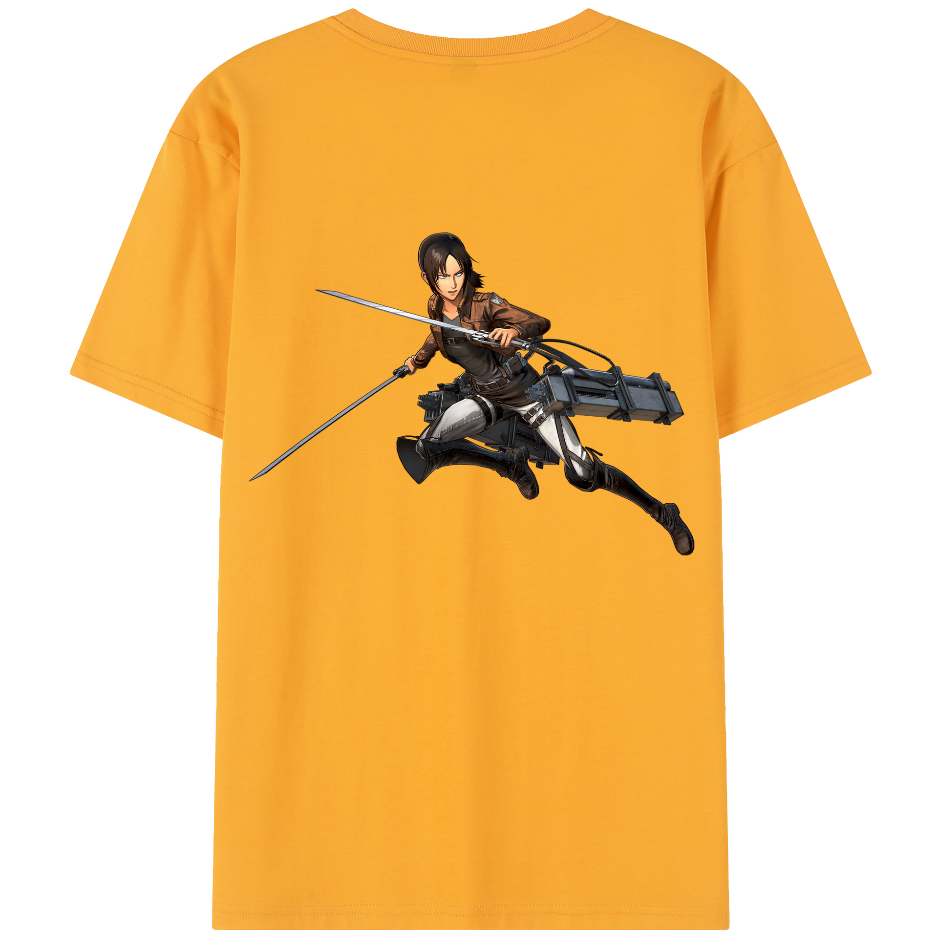 （画像用） 進撃の巨人 Attack on Titan レディース半袖Tシャツ(バックプリント)